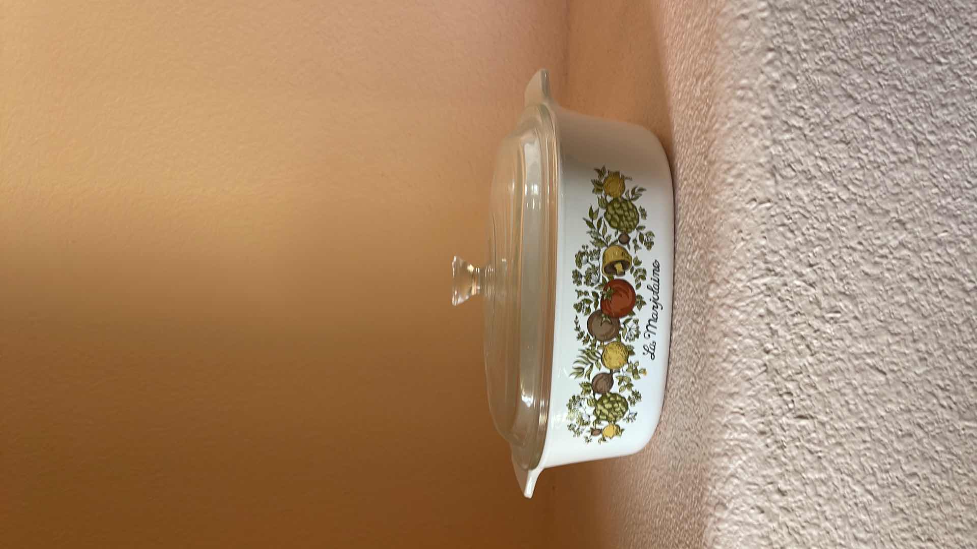 Photo 1 of CORNING WARE BAKING DISH SPICE OF LIFE
 "LA MARJOLAINE"
