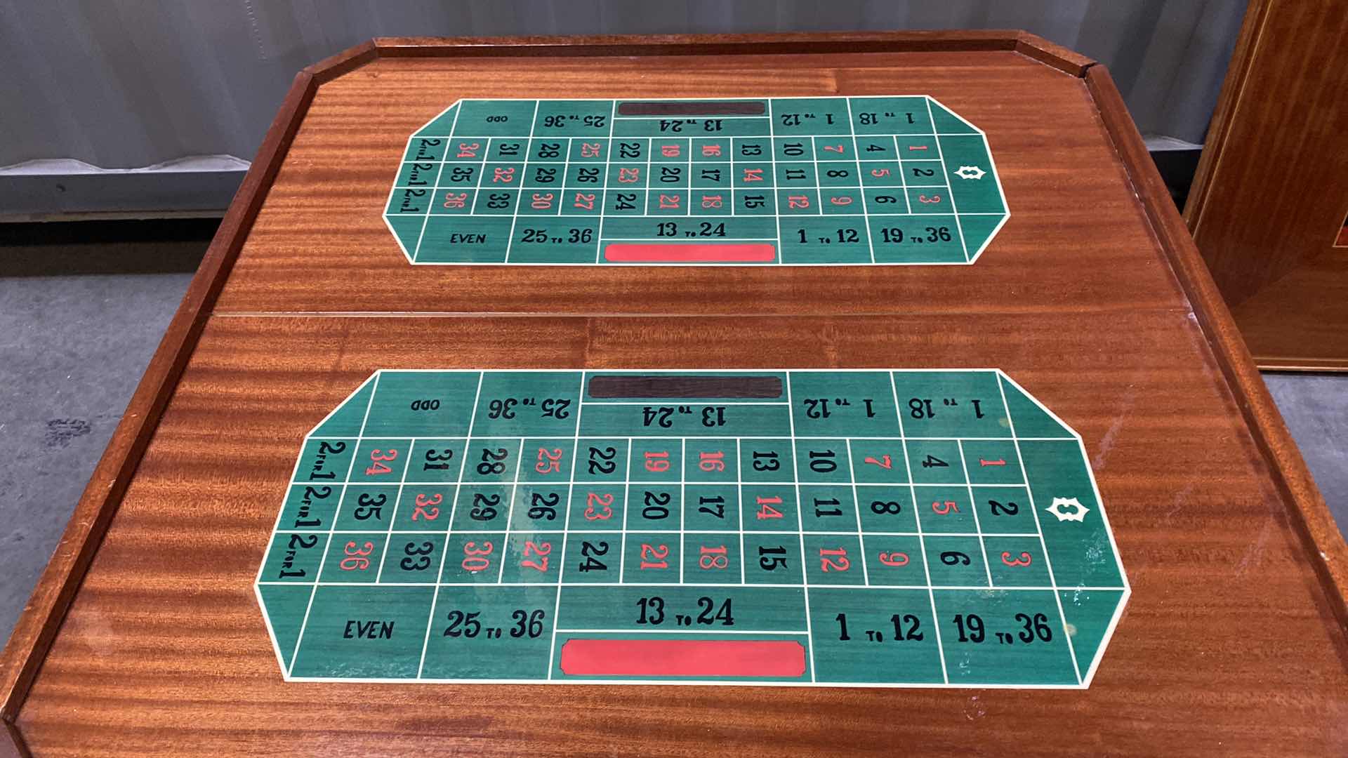 Photo 1 of ANTIQUE GAMING TABLE WITH FLORAL DETAIL AND LACQUER FINISH (4 CHAIRS AVAILABLE SEPARATELY)