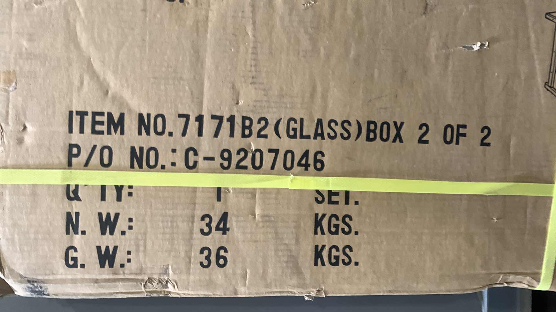 Photo 1 of NEW COASTER CORNER DESK IN BOX W GLASS TOPS