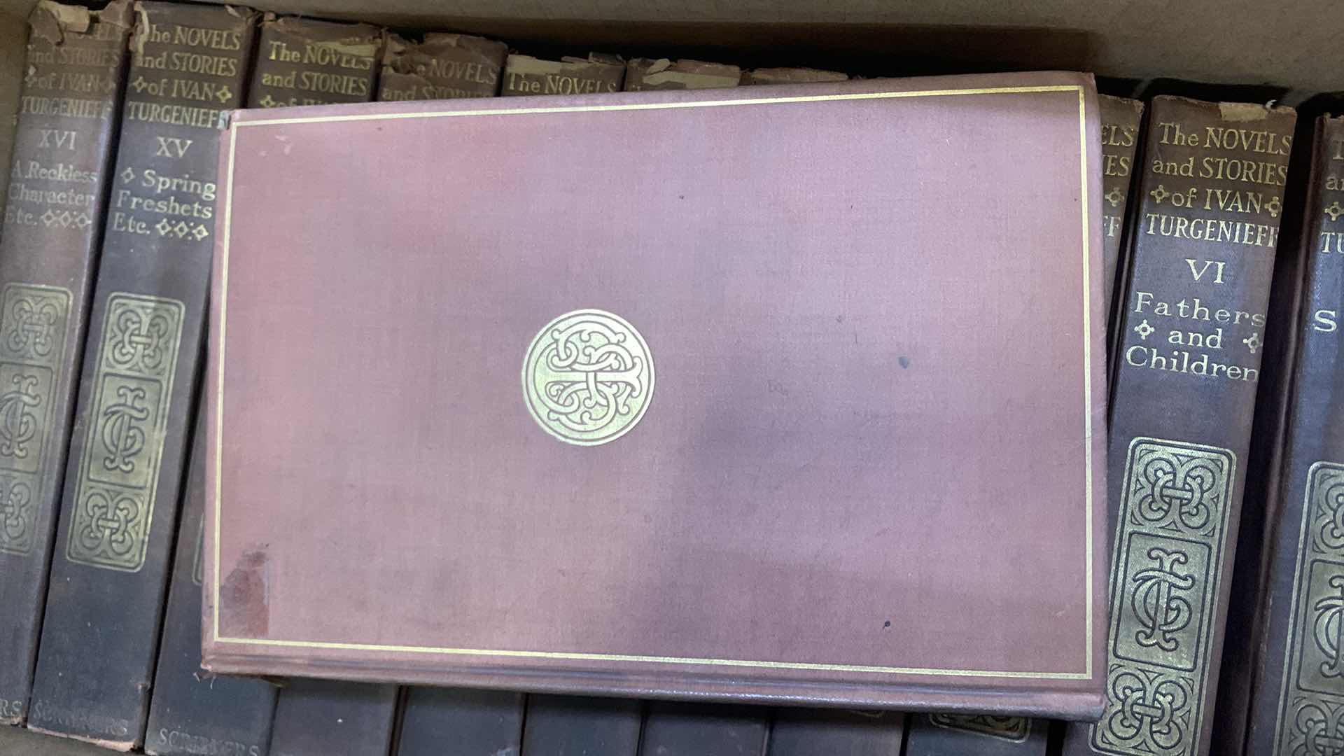 Photo 1 of BOX OF VINTAGE BOOKS