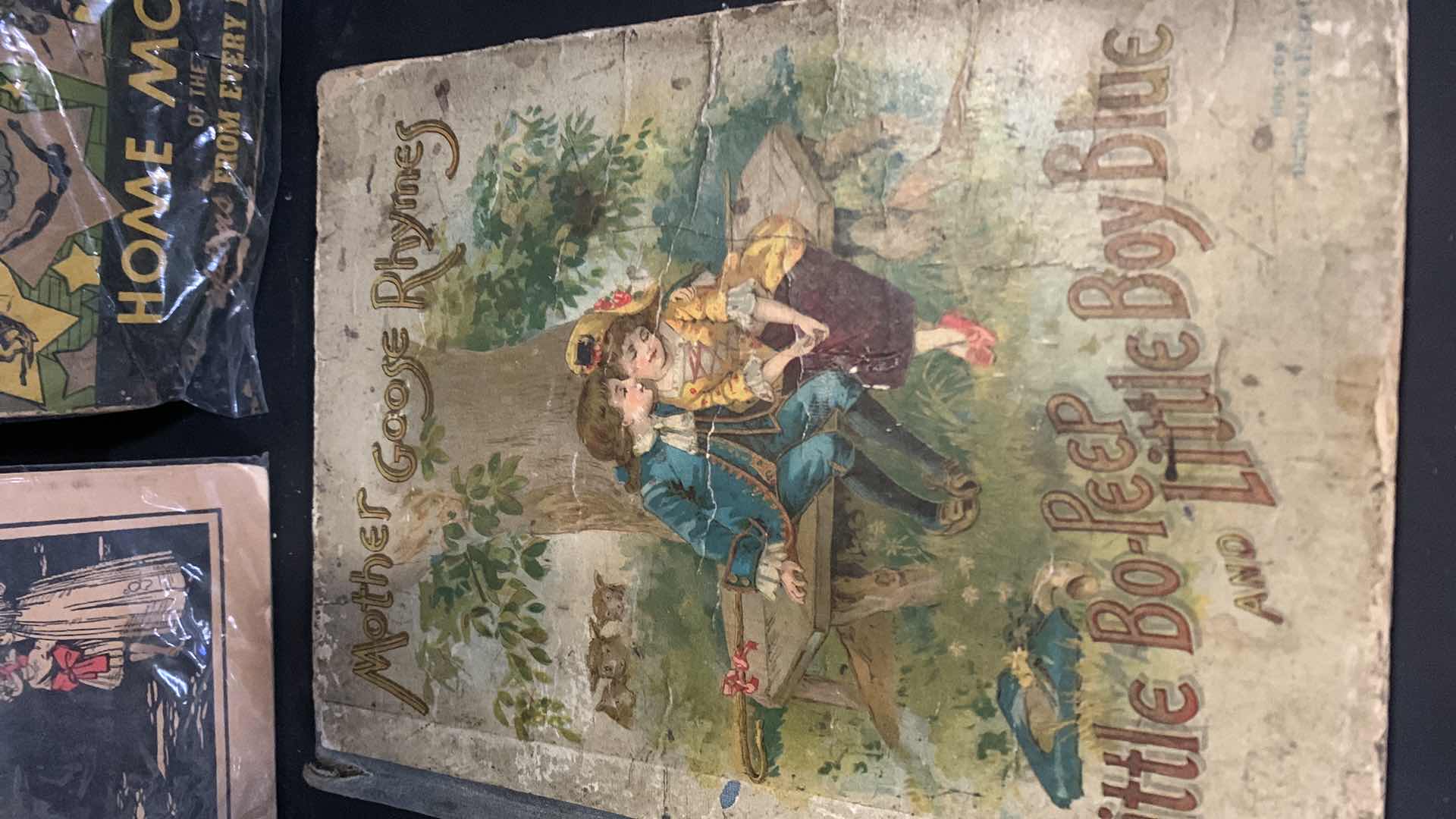 Photo 1 of 3 VINTAGE ITEM, MOTHER GOOSE, CHRISTIAN HERALD ALMANAC, SPORTBEAMS HOME MOVIES