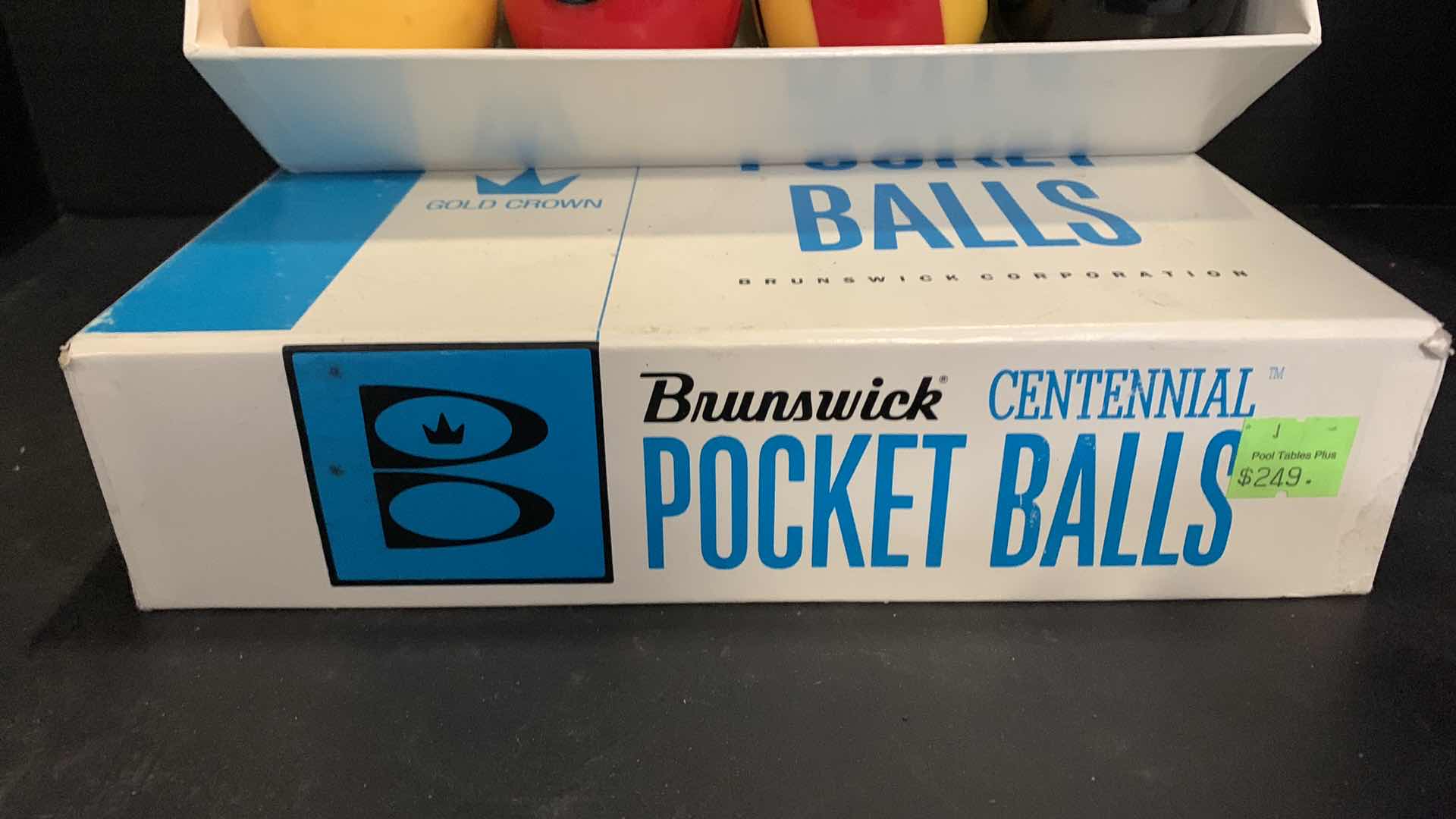 Photo 1 of BRUNSWICH CENTENNIAL POCKET BALLS $249