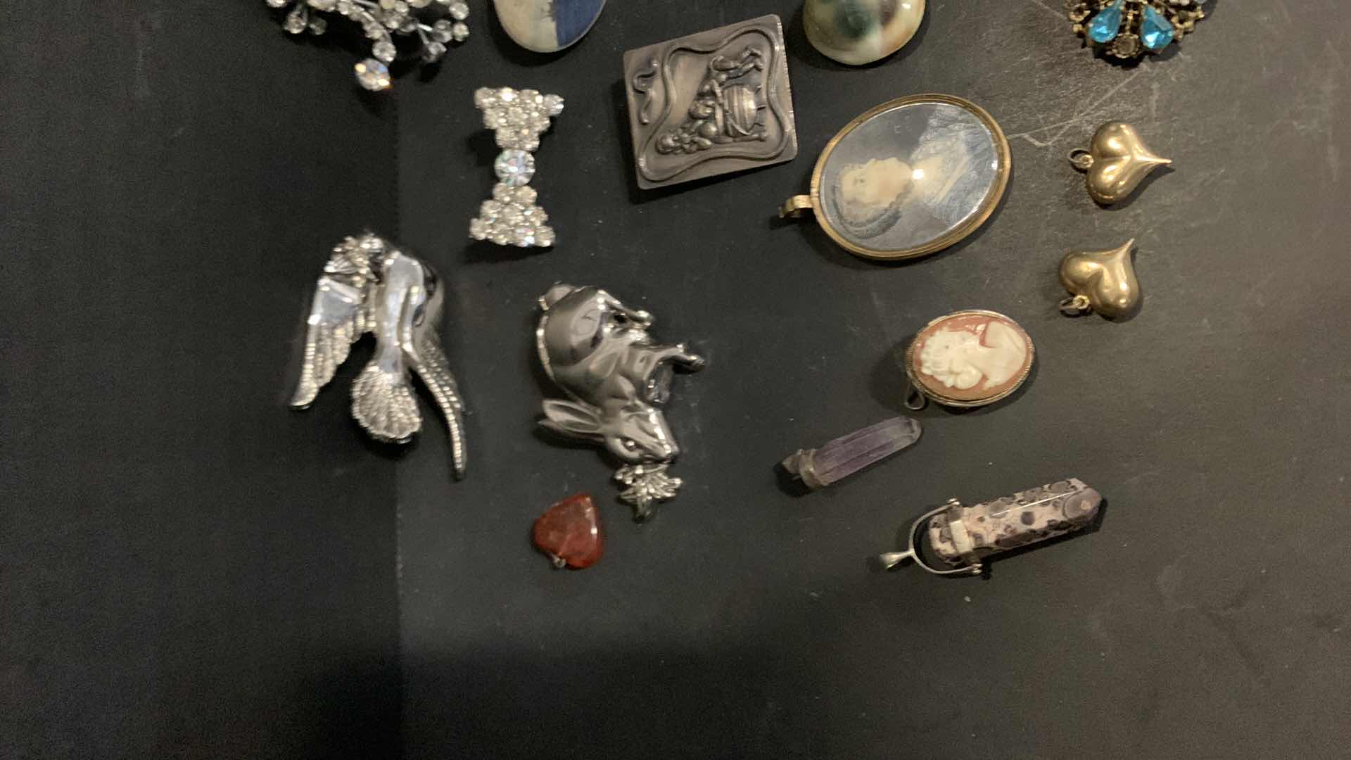 Photo 2 of JEWELRY PINS AND PENDANT ASSORTMENT