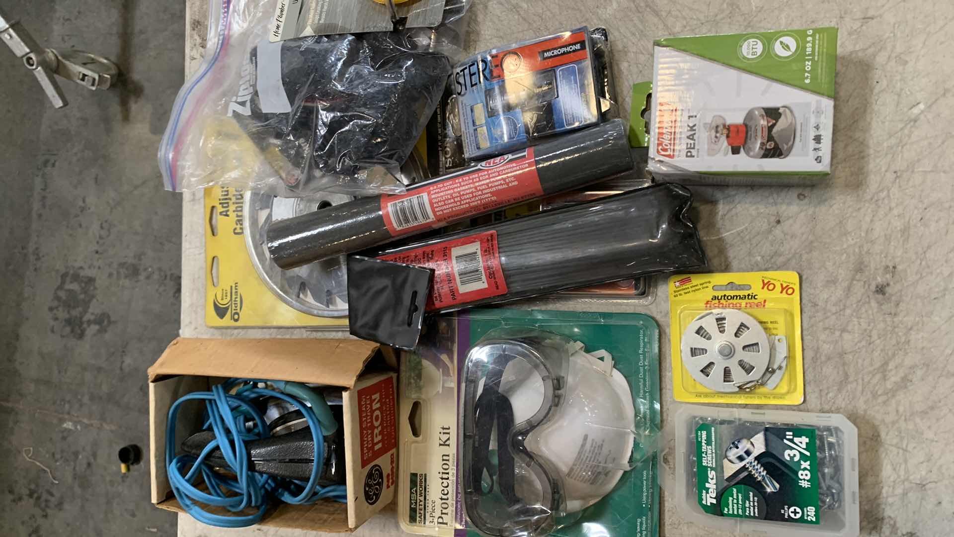 Photo 1 of CRATE OF GARAGE ITEMS