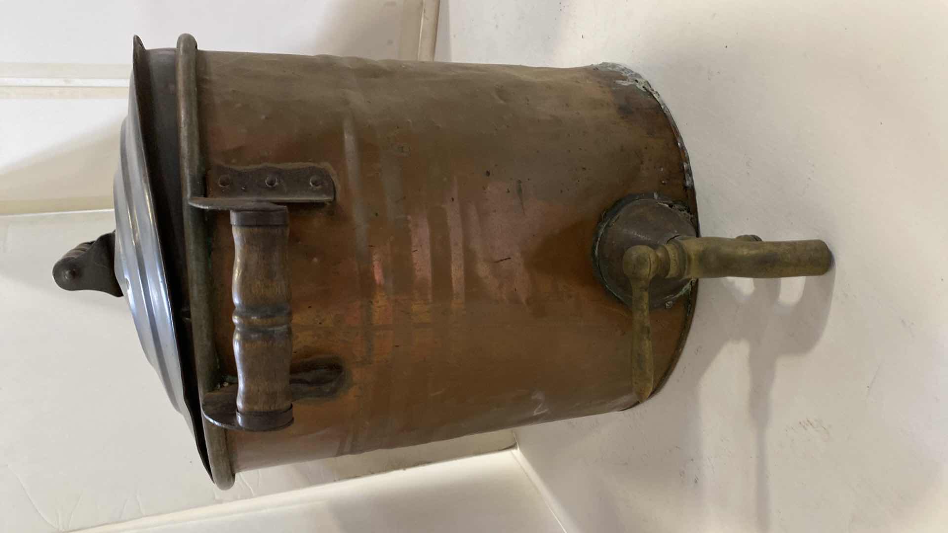 Photo 1 of ANTIQUE RICH-TON COPPER WATER TANK