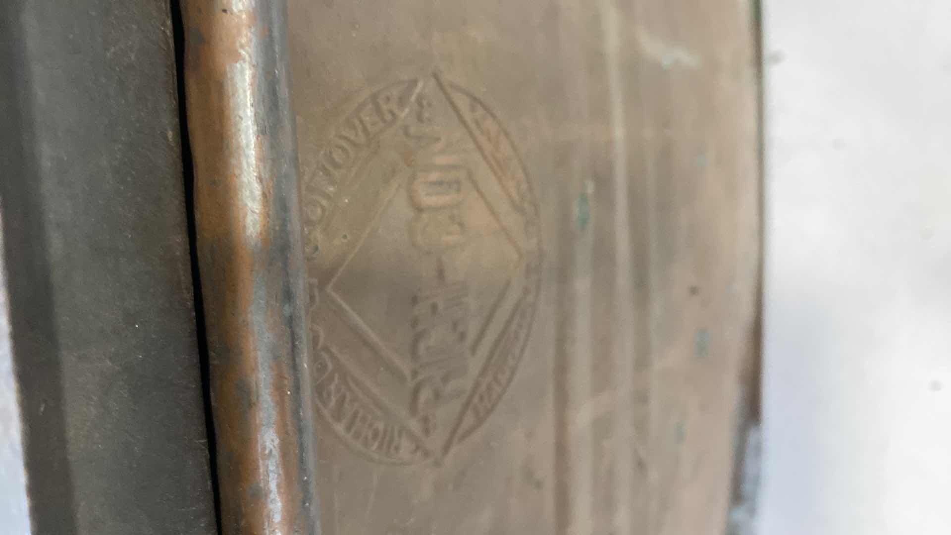 Photo 2 of ANTIQUE RICH-TON COPPER WATER TANK