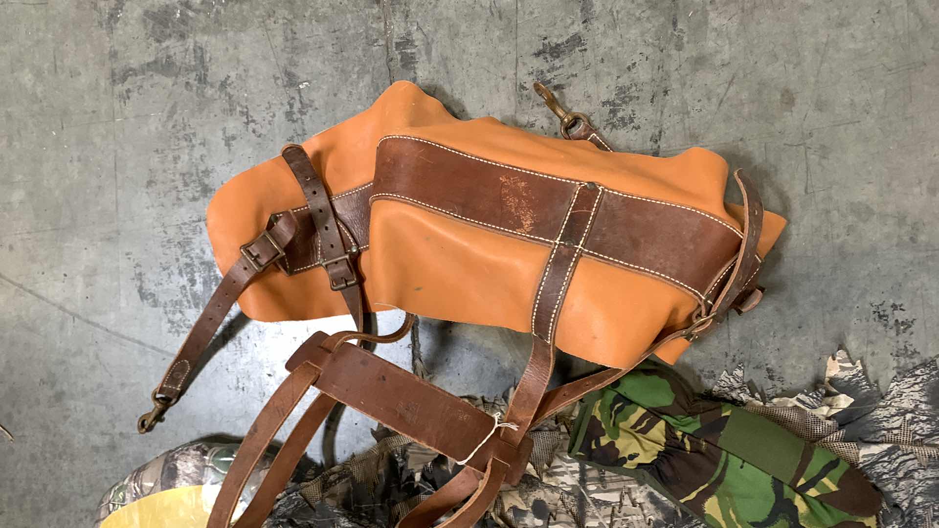 Photo 1 of ONE BOX OF CAMO ITEMS