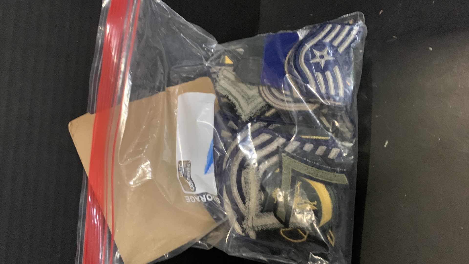 Photo 1 of BAG OF MILITARY PATCHES