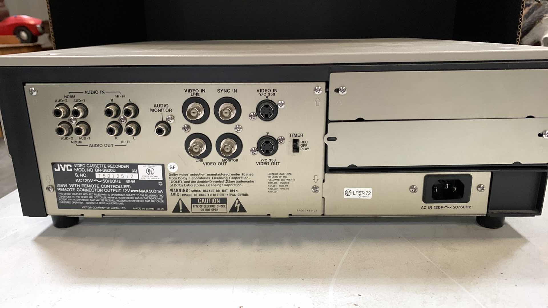 Photo 5 of JVC PROFESSIONAL S HI-FI VHS