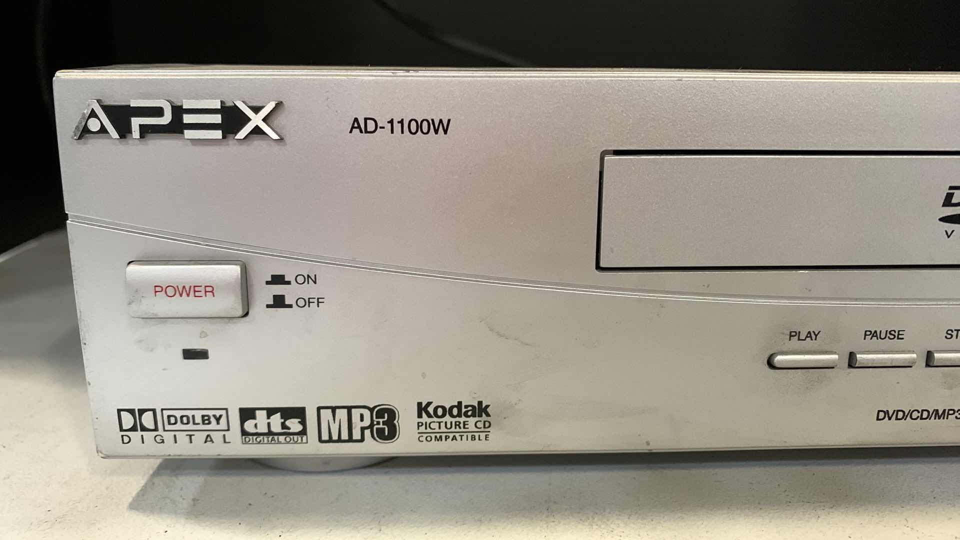 Photo 1 of APEX DVD PLAYER