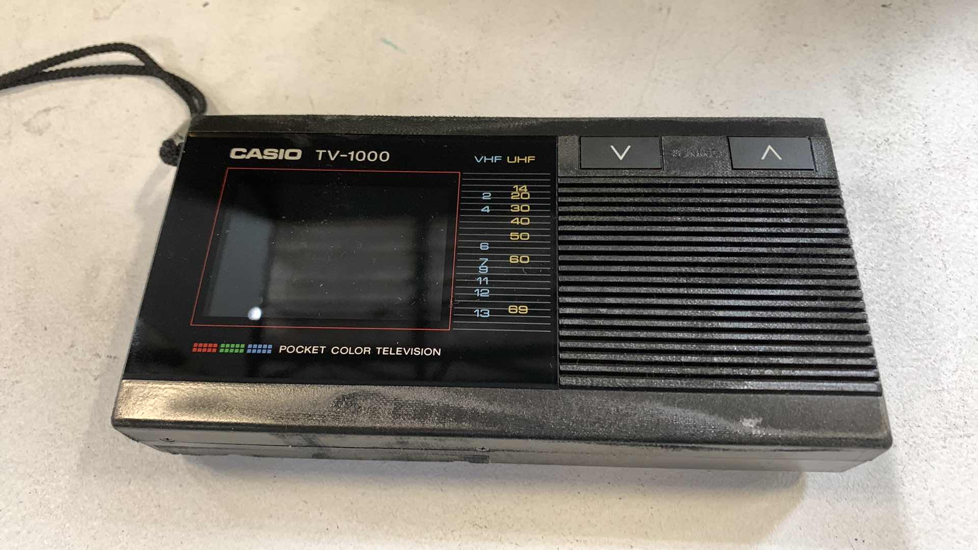 Photo 1 of ELECTRONICS ASSORTMENT, WATCHMAN, CASIO TV, SONY RECORDER