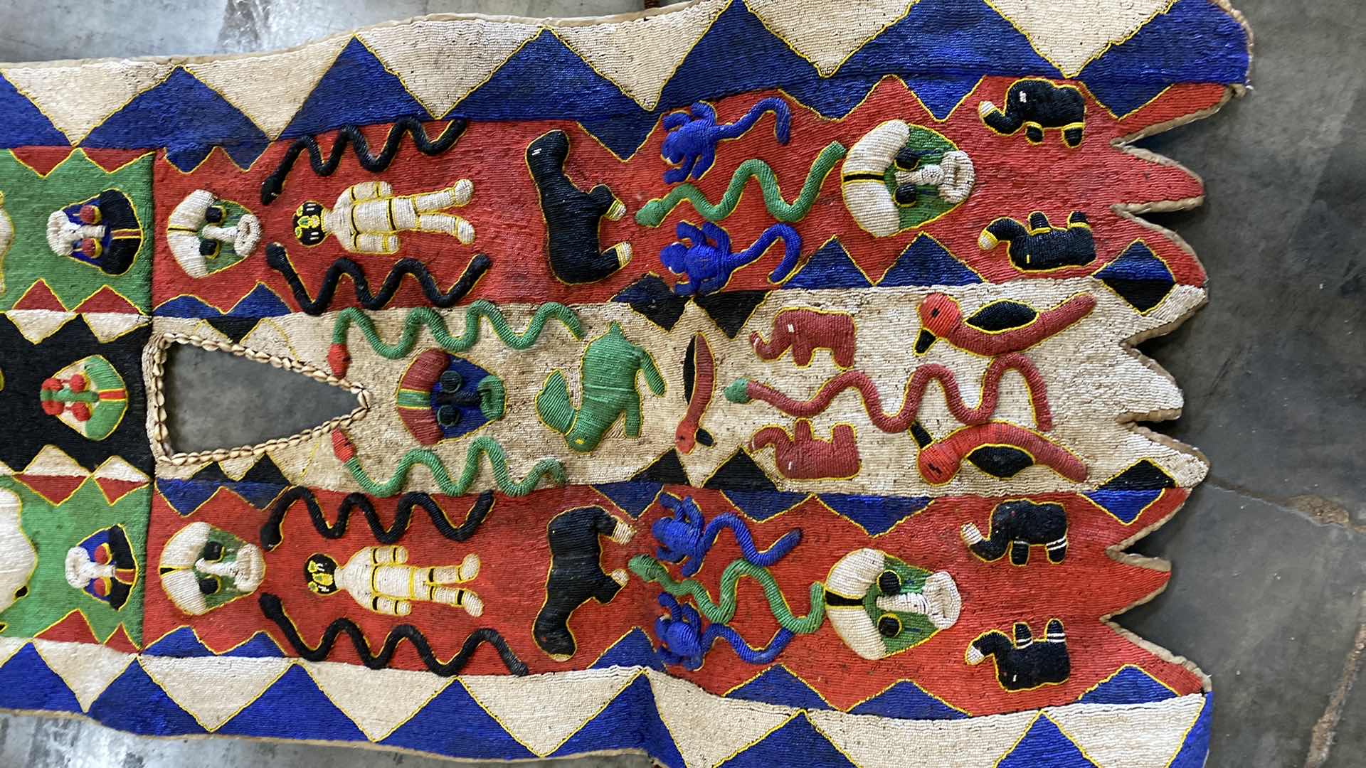 Photo 1 of VINTAGE BEADED WALL DECOR 28” X 7’