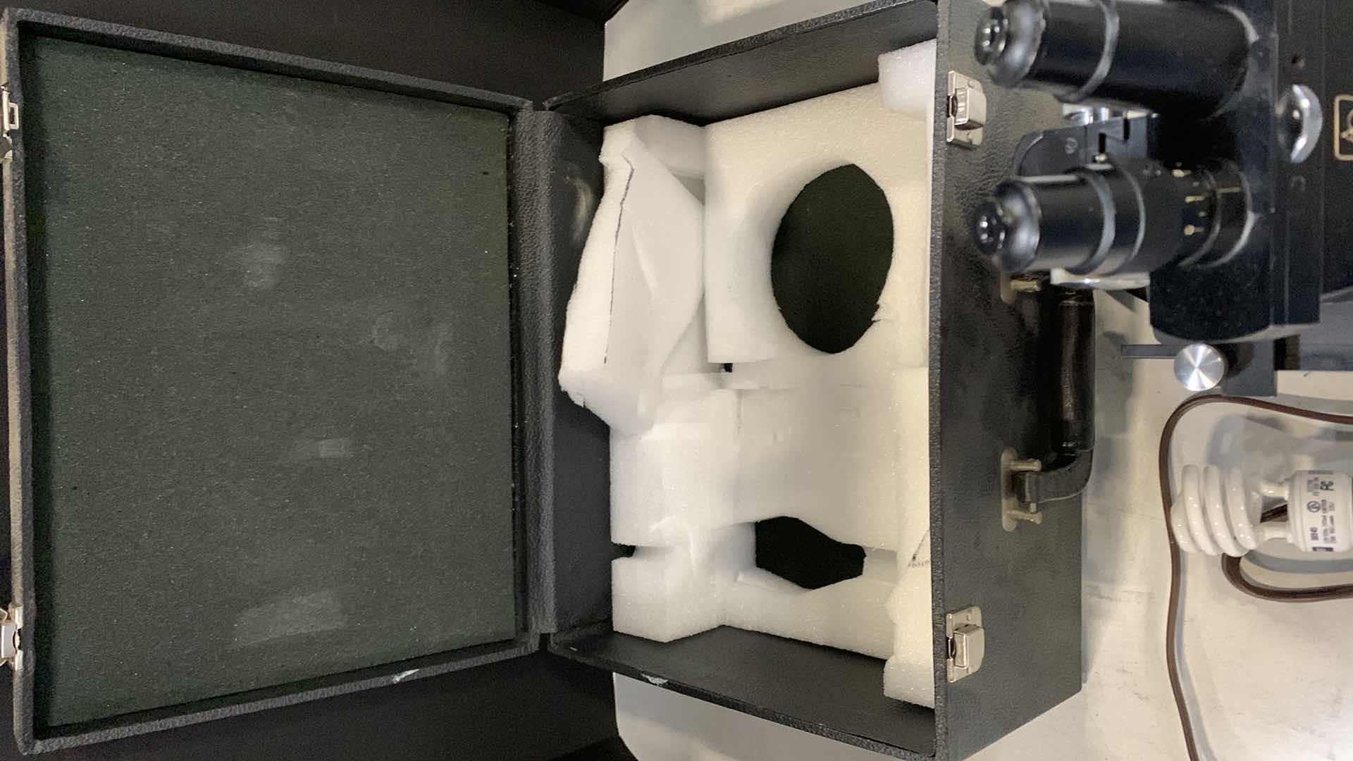 Photo 1 of SPENCER MICROSCOPE IN CASE