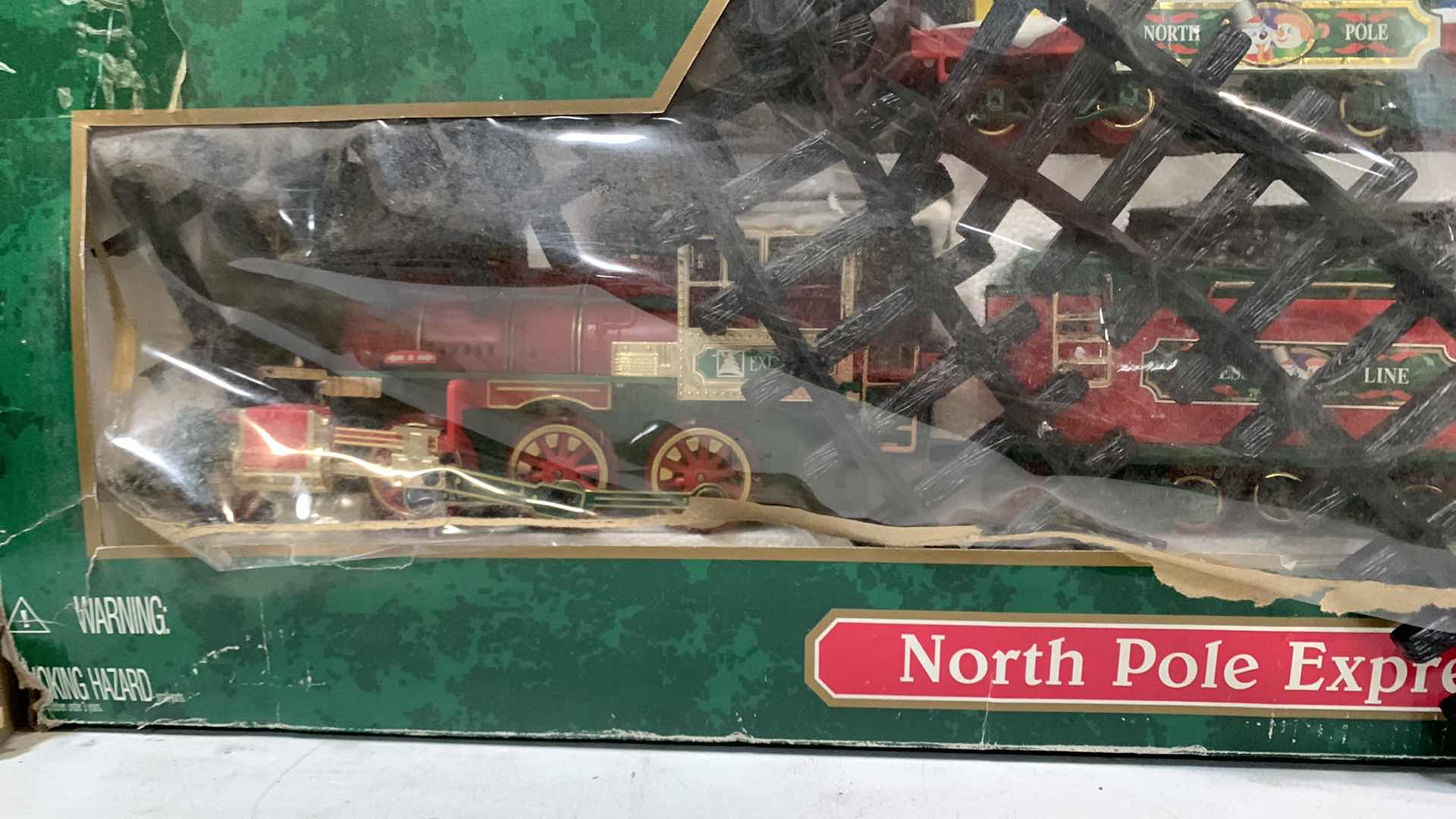 Photo 1 of TRIM A TREE NORTH POLE EXPRESS TRAIN SET