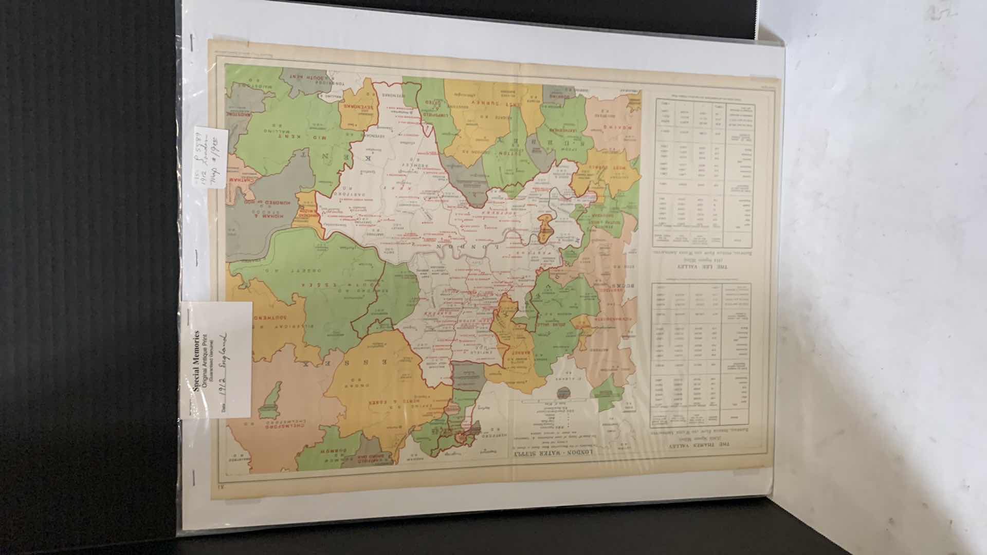 Photo 1 of ORIGINAL ANTIQUE PRINT MAPS