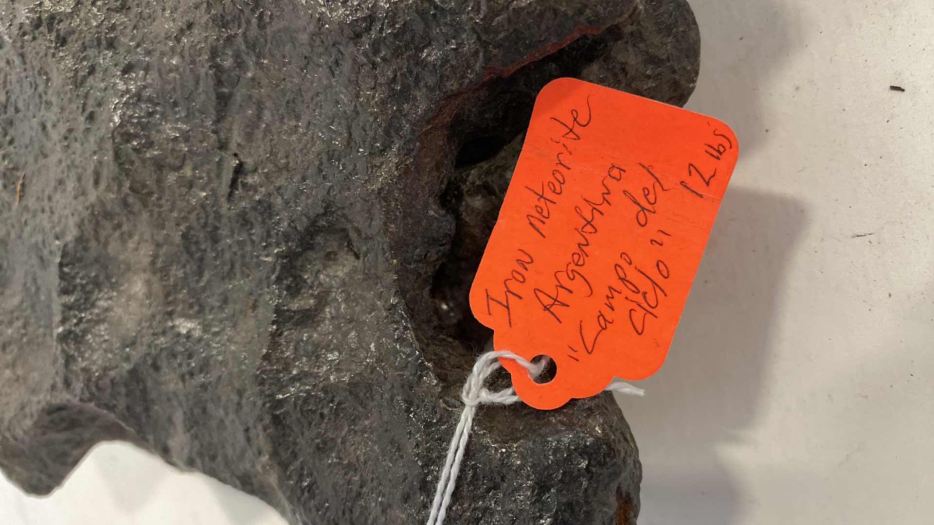 Photo 1 of IRIN METEORITE ARGENTINA “CAMPO DEL CICLO” 12Lbs