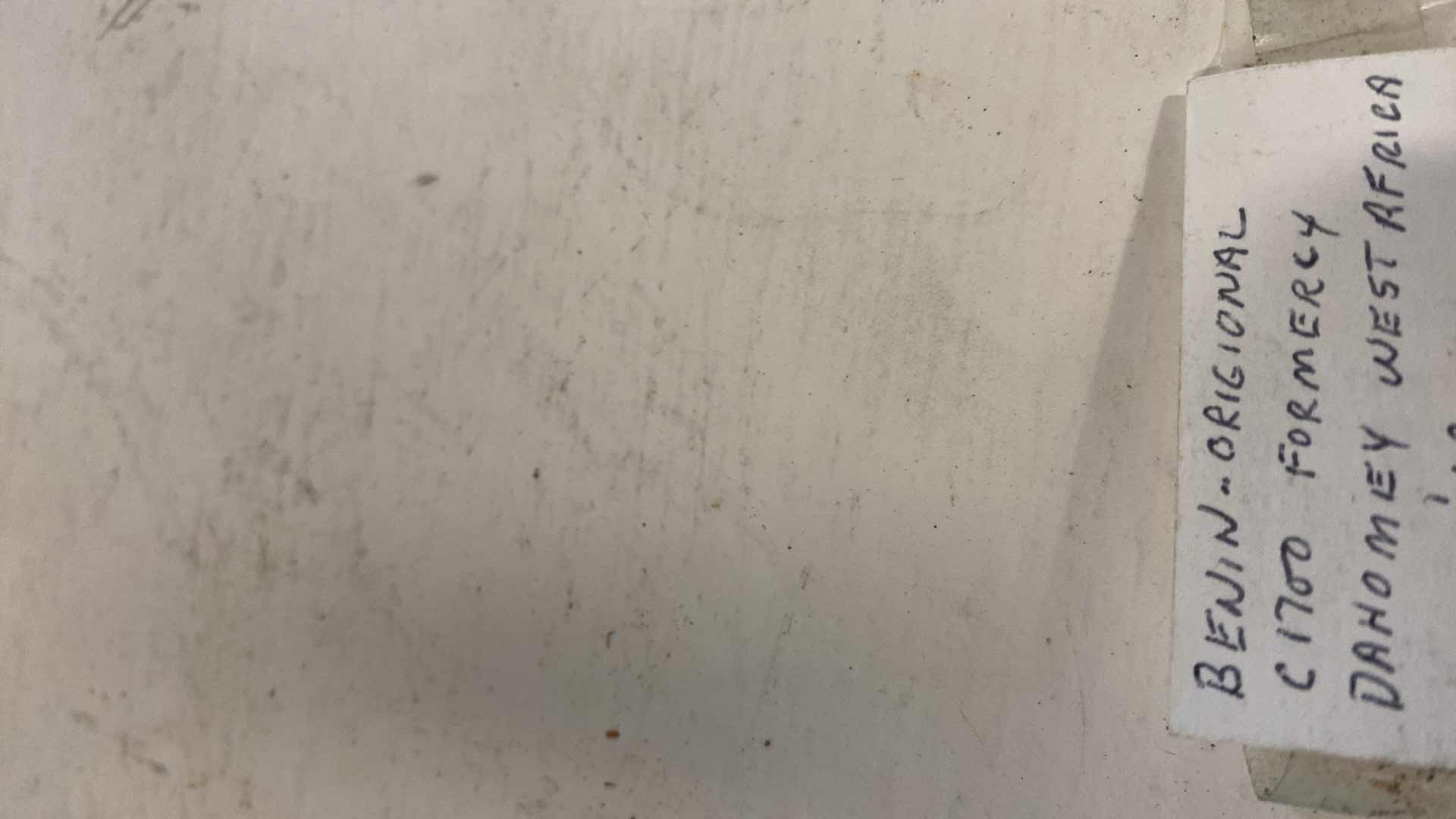 Photo 1 of BRONZE BENIN ORIGINAL C1700 FORMERLY DAHOMEY WEST AFRICA