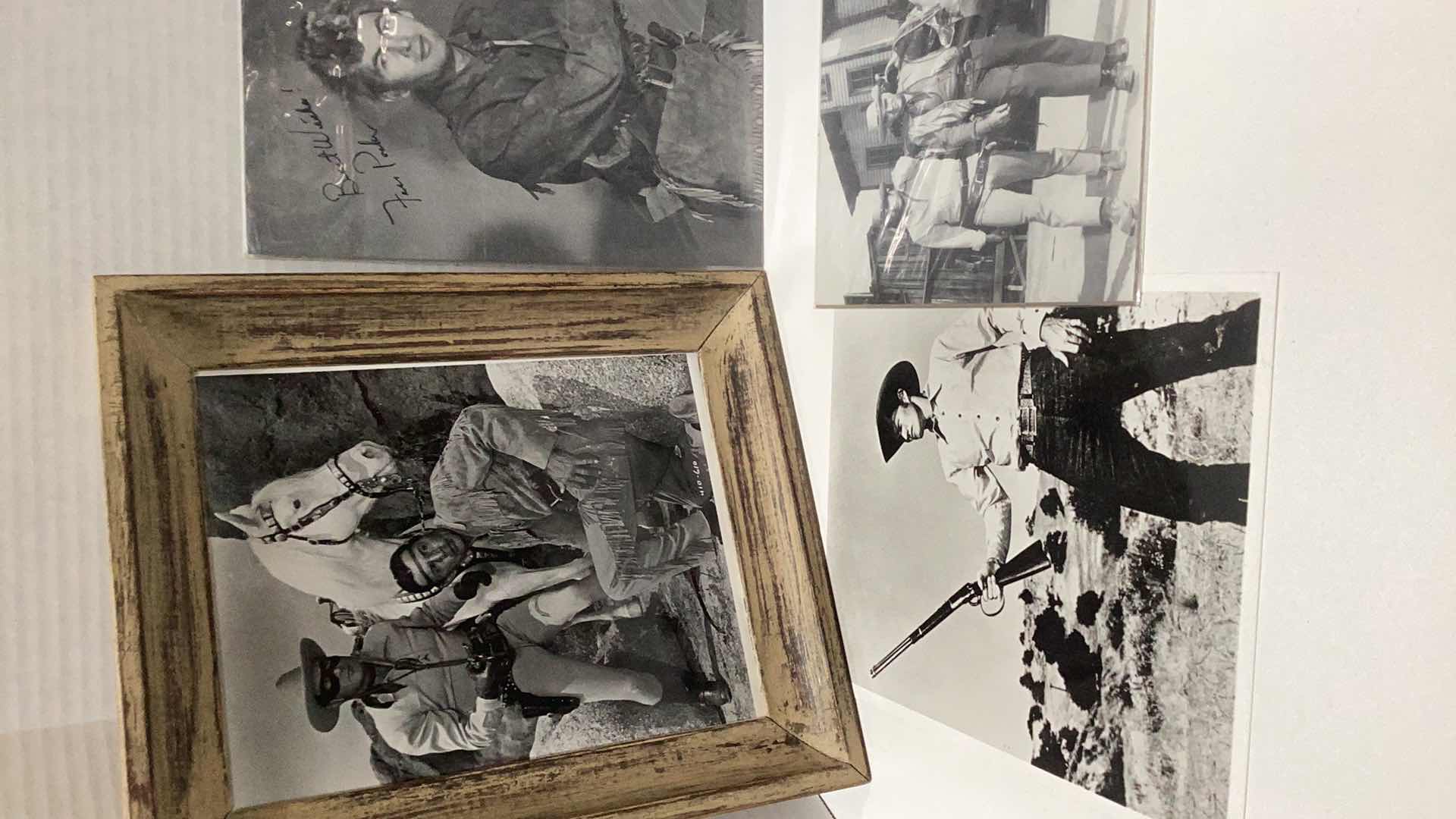 Photo 1 of VINTAGE WILD WEST 8” X 10” PHOTOS: JOHN WAYNE, LONE RANGER, FESS PARKER,RIFLEMAN,BONANZA CAST, AND CLINT EASTWOOD