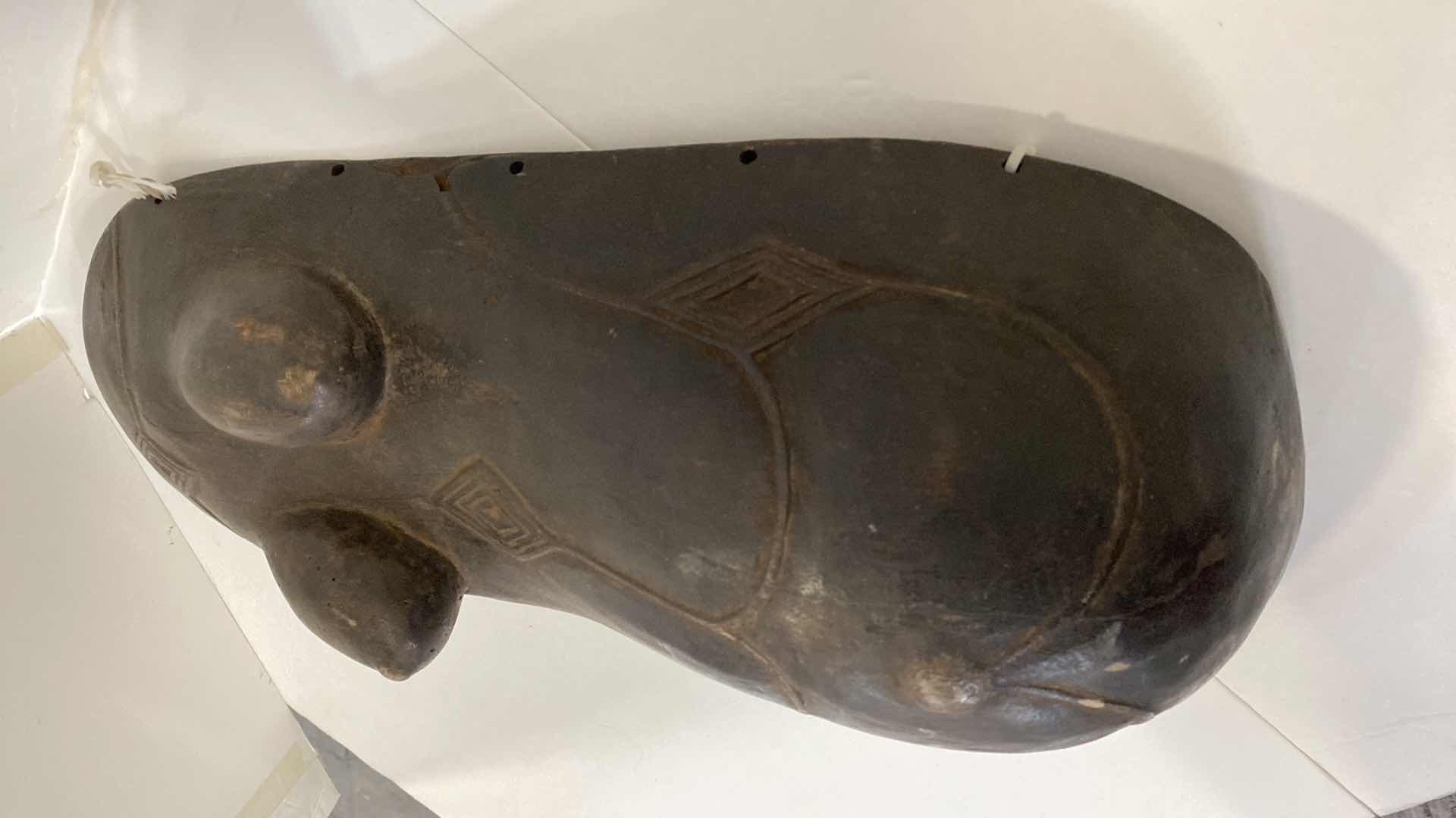 Photo 1 of AFRICAN WOOD CARVING WALL DECOR 22”