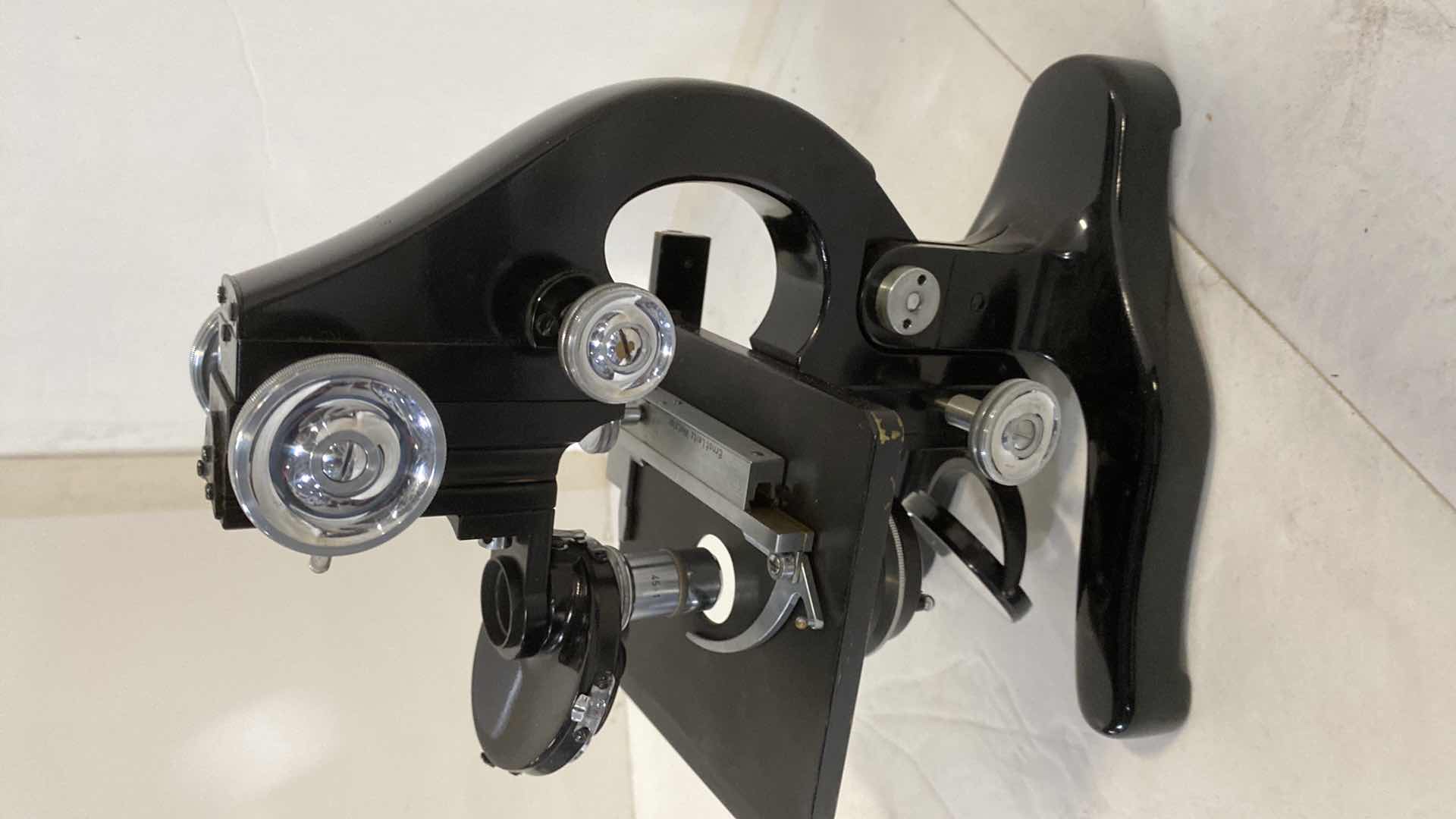 Photo 1 of LEITZ BINOCULAR MICROSCOPE IN CASE