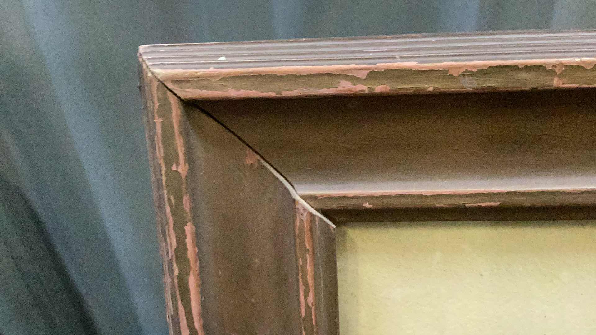 Photo 1 of FRAMED ARTWORK SIGNED LANDSCAPE PAINTING 32.5” X 17.5”