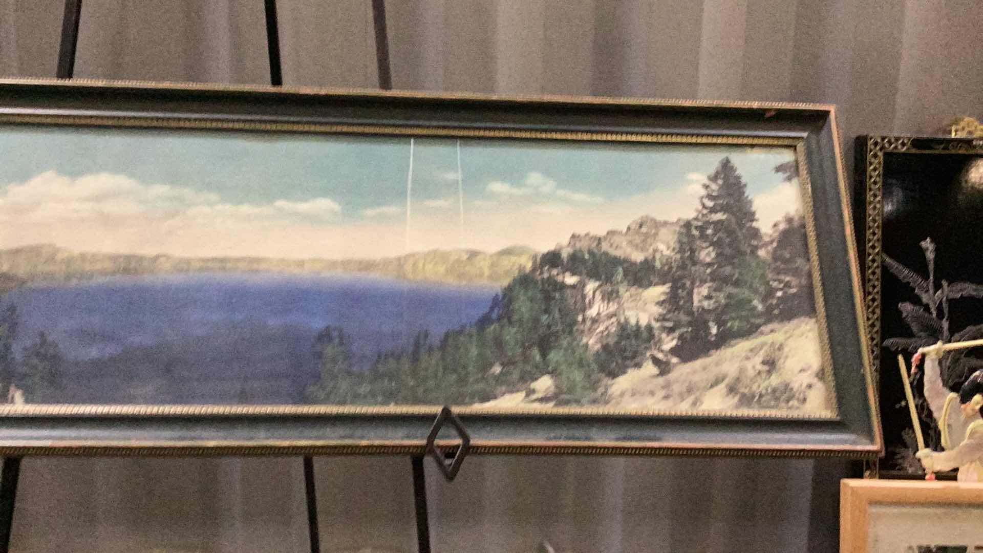 Photo 1 of FRAMED ARTWORK LANDSCAPE, 42” X 12”
