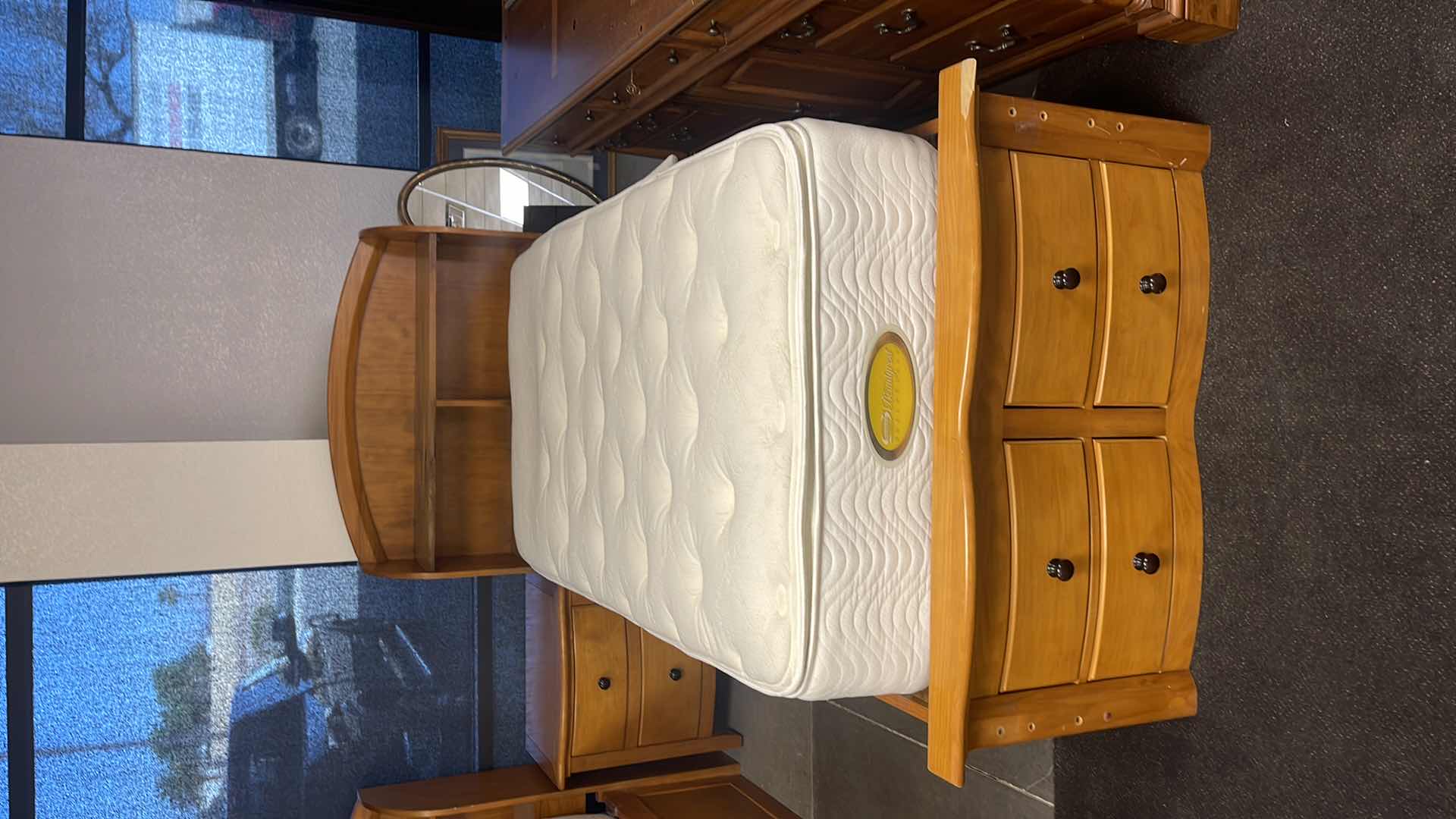 Photo 1 of KIDS-TEENS ROOMS TO GO 6 DRAWER WOOD BASE TWIN BED (MATTRESSES SOLD SEPARATELY)