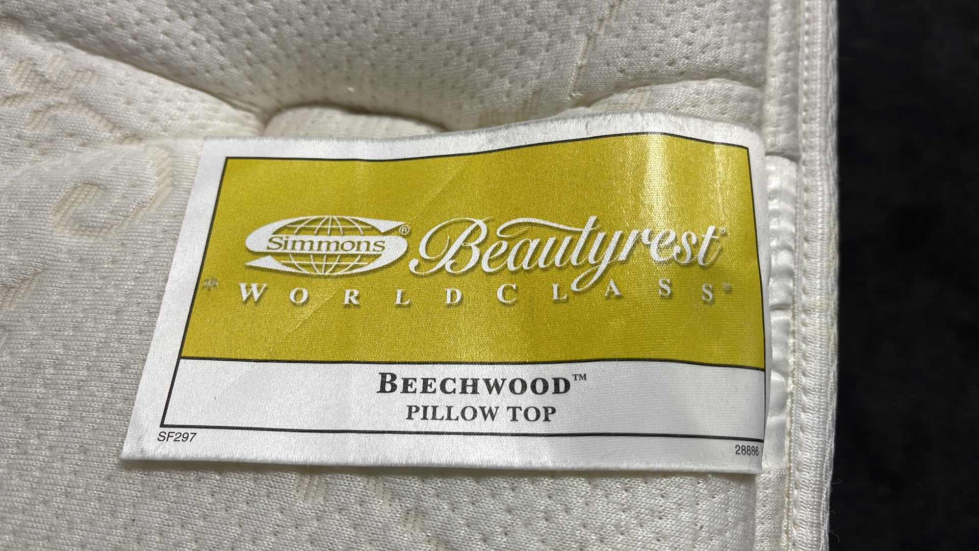 Photo 1 of BEAUTYREST BEACHWOOD PILLOW TOP FULL SIZE MATTRESS W BOX SPRING