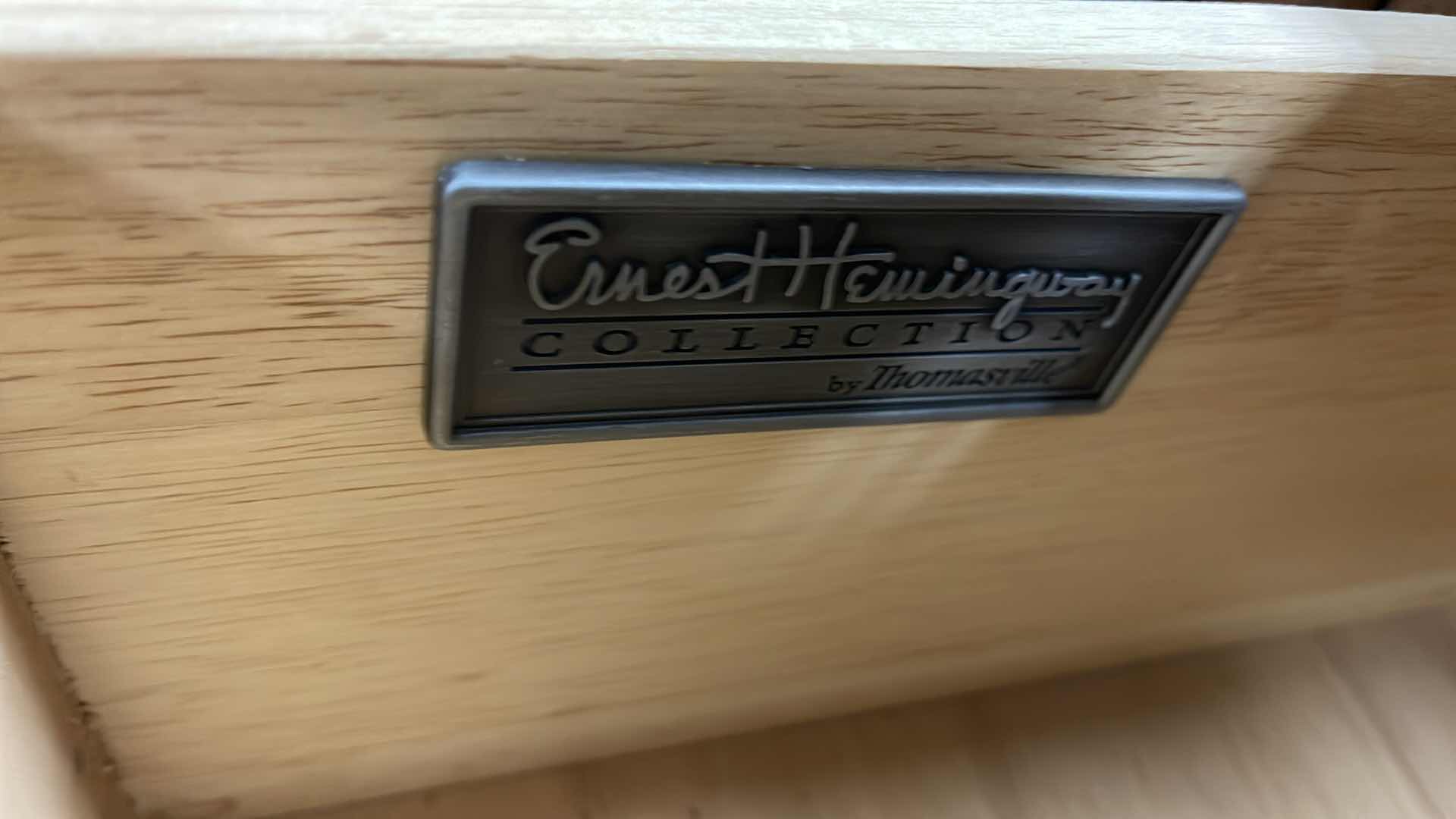 Photo 1 of ERNEST HEMINGWAY COLLECTION WOOD BASE 4 DRAWER COFFEE TABLE 51” X 31” H19”