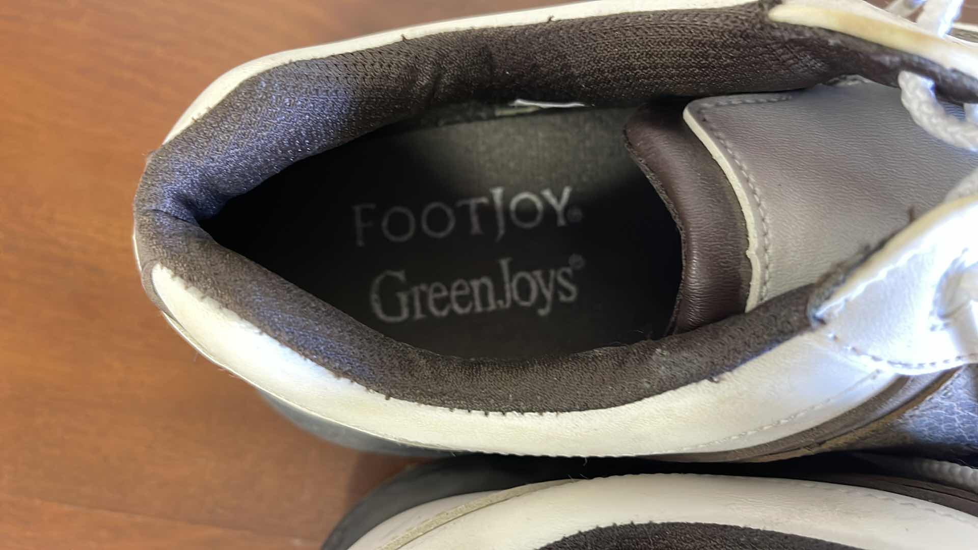 Photo 1 of FOOTJOY GREEN JOYS MENS GOLF SHOES SIZE 8.5