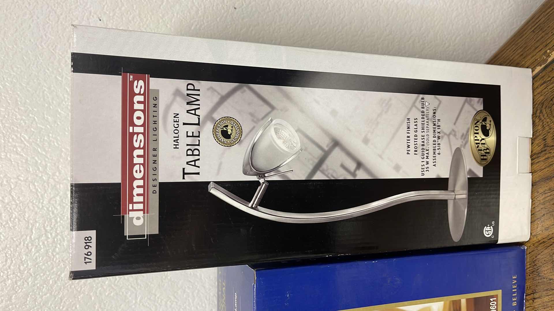 Photo 1 of 2 PC NEW TABLE LAMPS