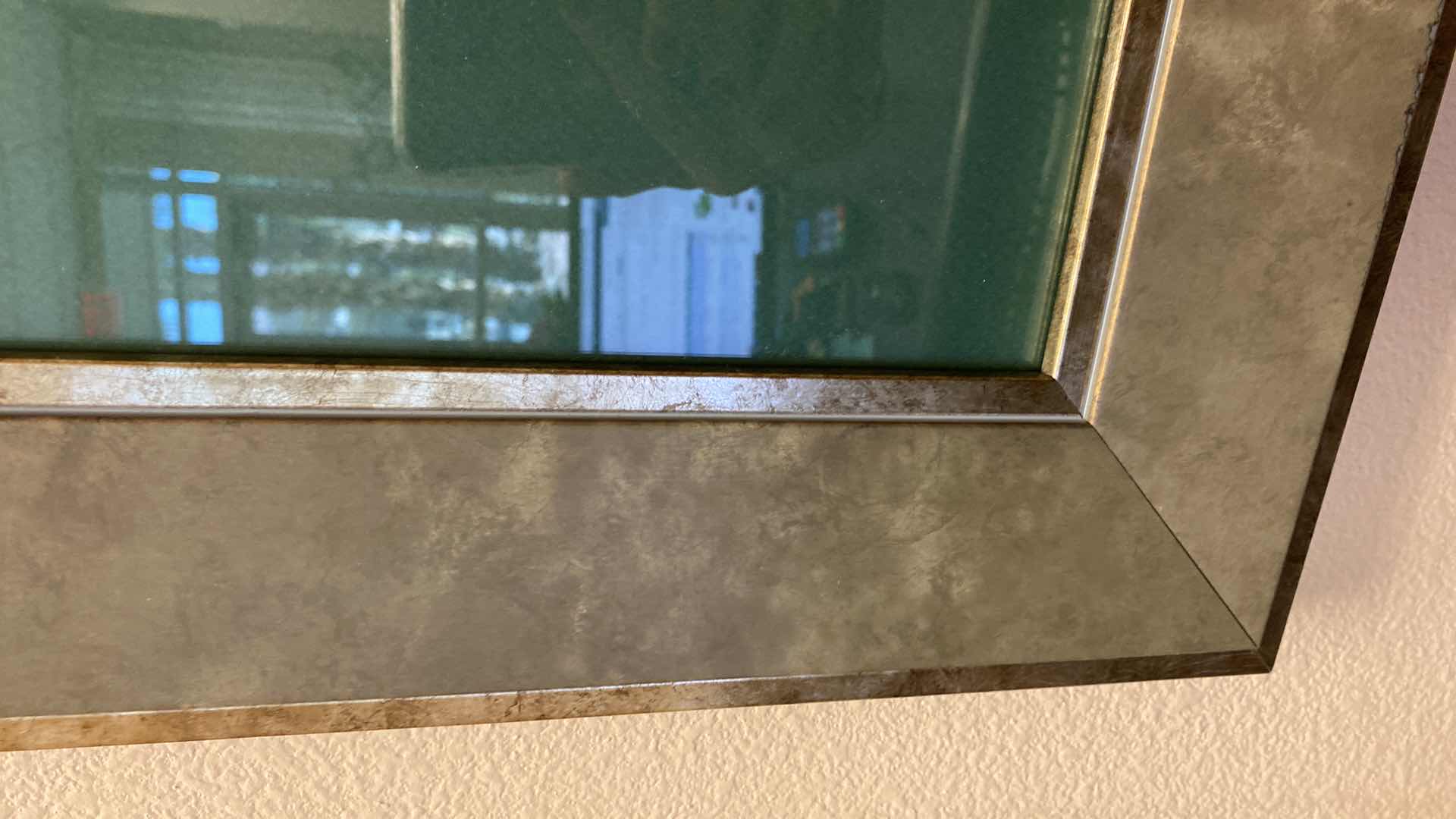 Photo 1 of OLIVE GREEN FRAMED TOMMY BAHAMA “TROPICAL VASE” ARTWORK 25” X 41”