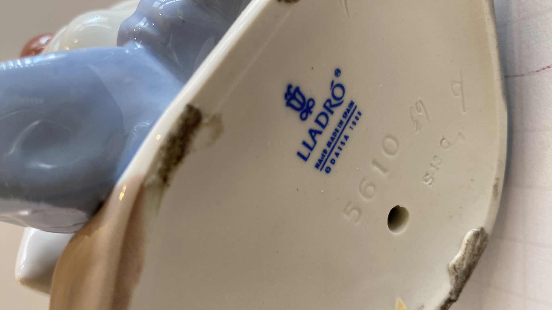 Photo 5 of VINTAGE LLADRO "STAR STRUCK" 5610 CLOWN H9”