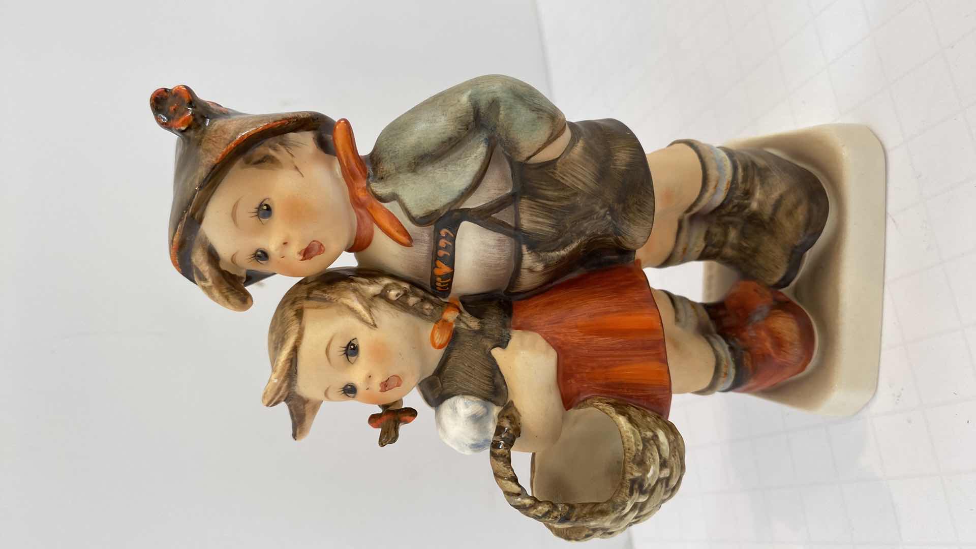 Photo 1 of VINTAGE WEST GERMANY FIGURINES TALLEST 5”