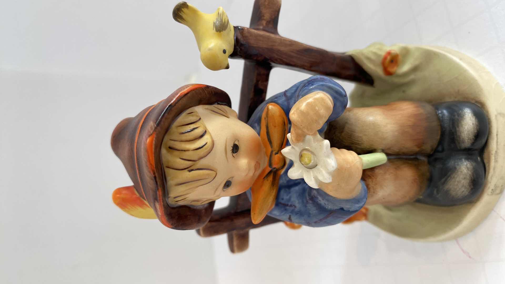 Photo 1 of VINTAGE WEST GERMANY FIGURINES TALLEST 5”