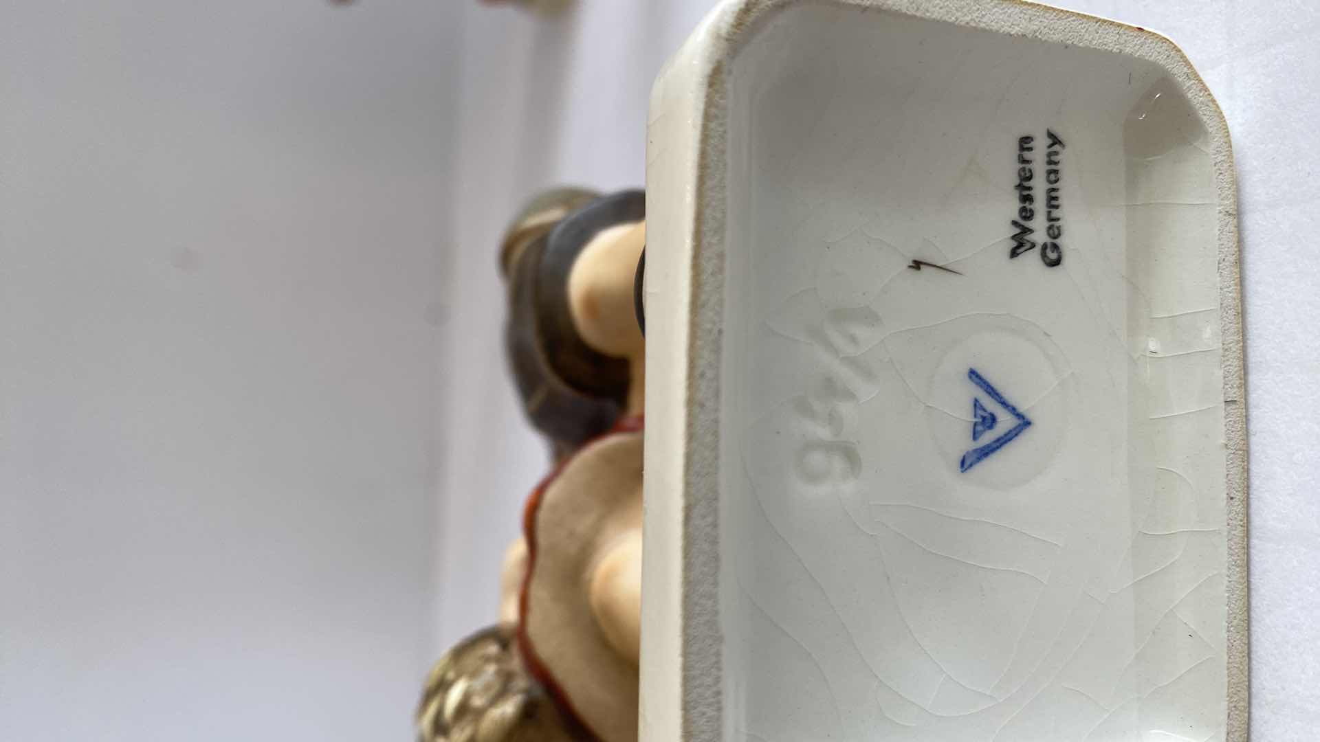 Photo 1 of VINTAGE WEST GERMANY FIGURINES TALLEST 5”