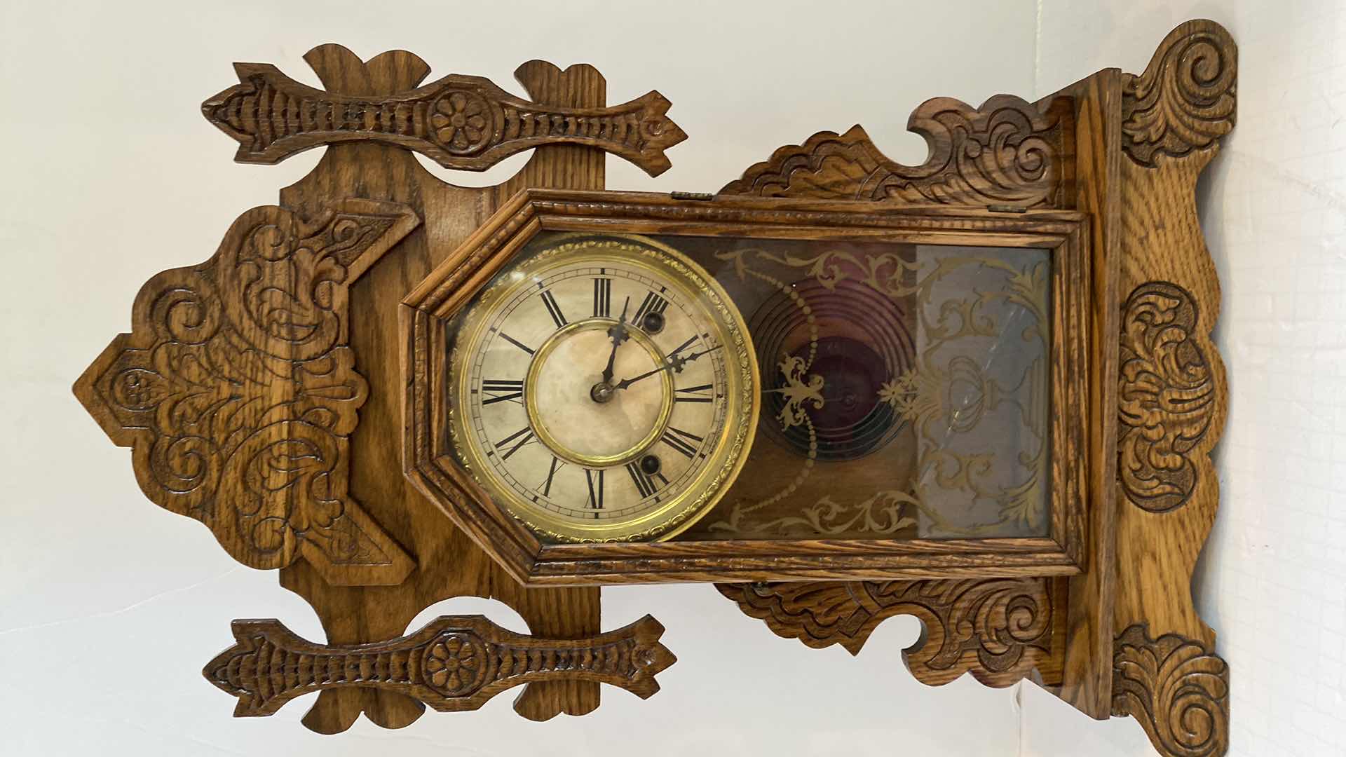 Photo 1 of WATERBURY CLOCK MADE IN U.S.A. 15” X 22”