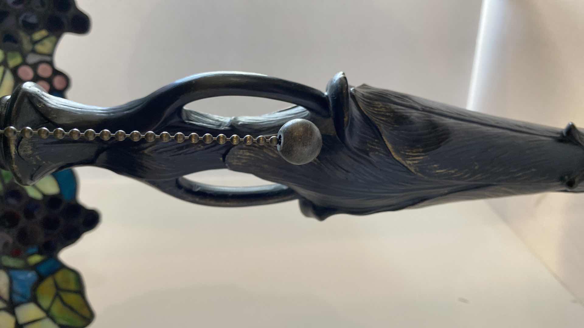 Photo 3 of NEPTUNE TIFFANY STYLE LAMP 29”