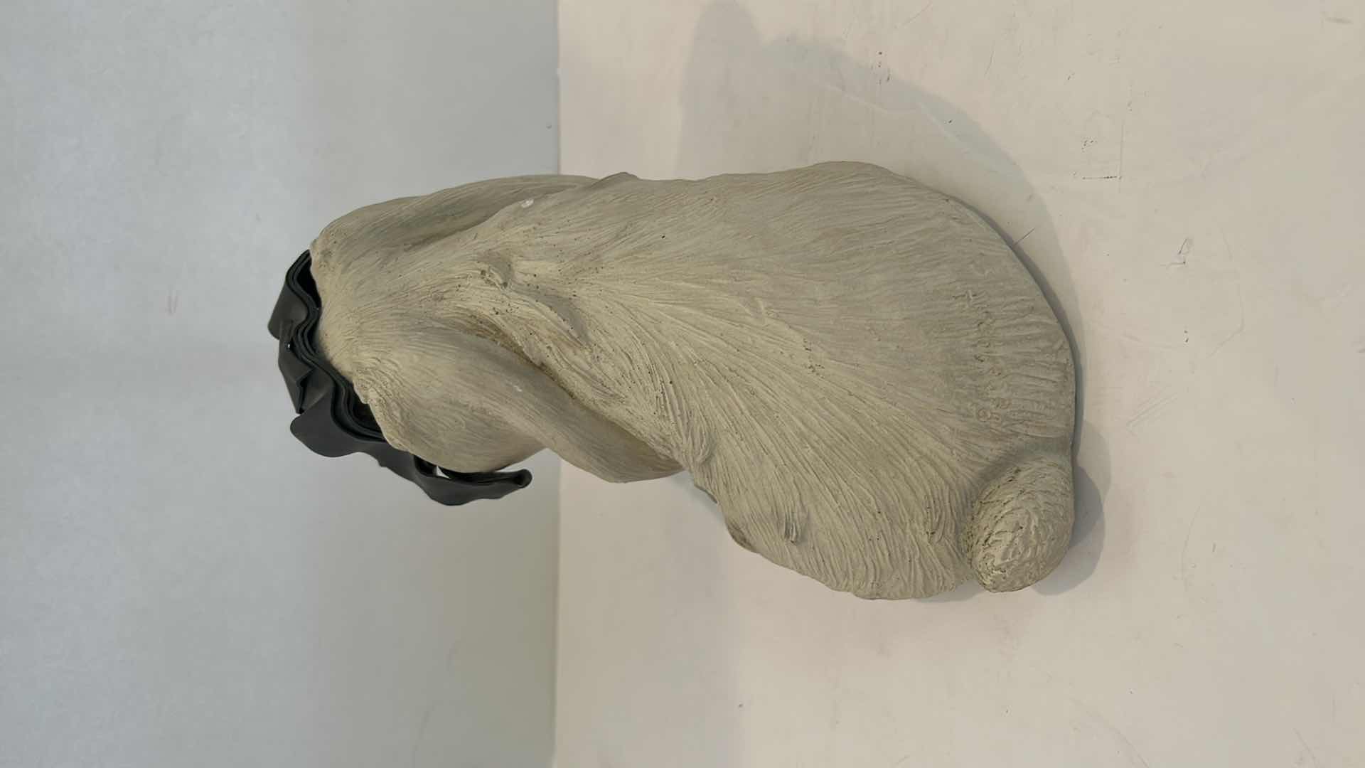 Photo 1 of CERAMIC SCULPTURES BUNNY 11” x 8” SEAL 8” x 3”