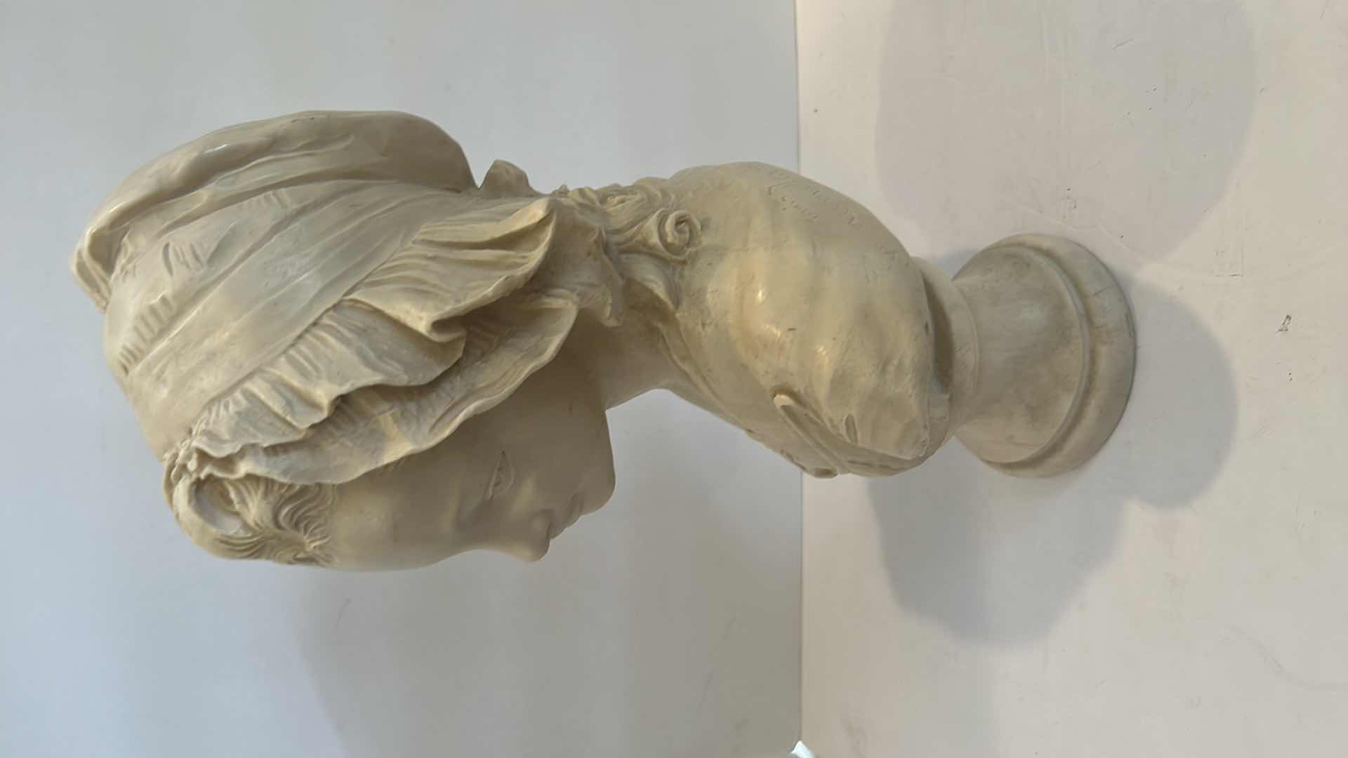 Photo 7 of GRINAM NIAM COMPOSITE BUST OF YOUNG GIRL H18”