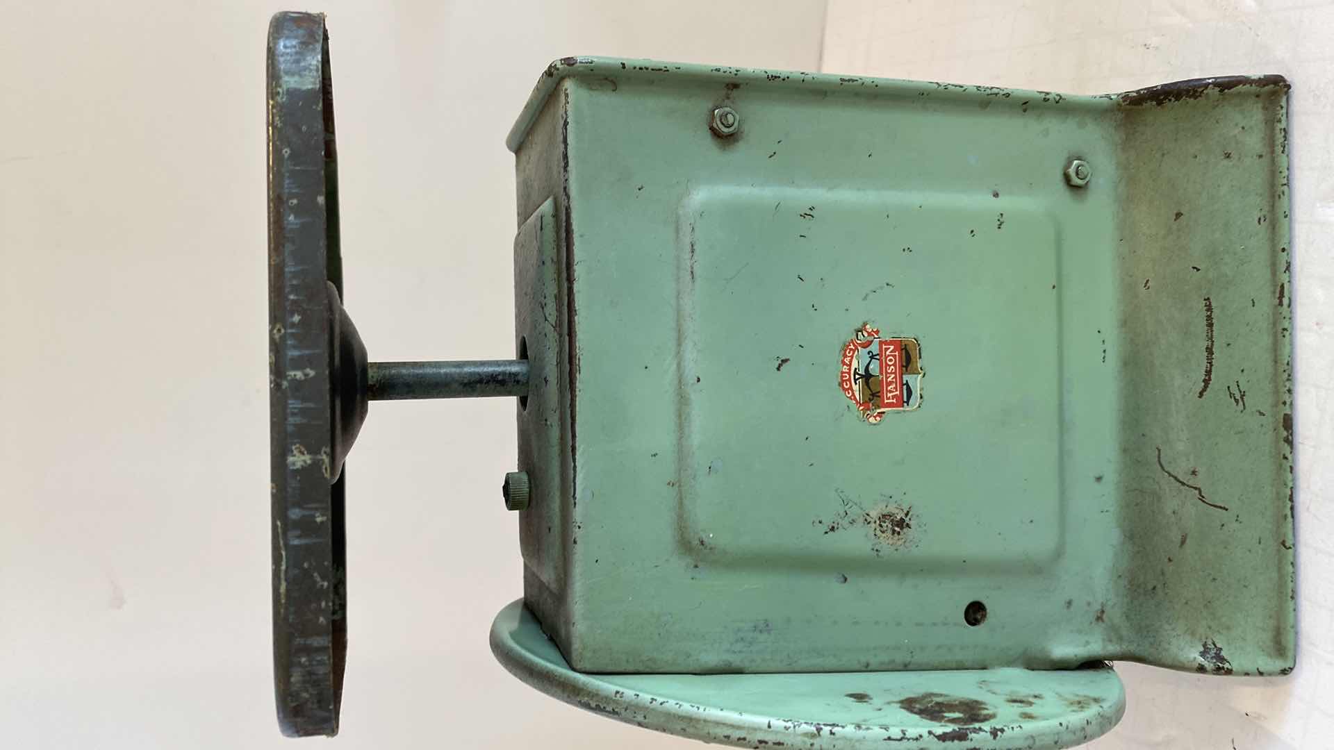 Photo 1 of VINTAGE HANSON HOUSEHOLD SCALE 9.5”