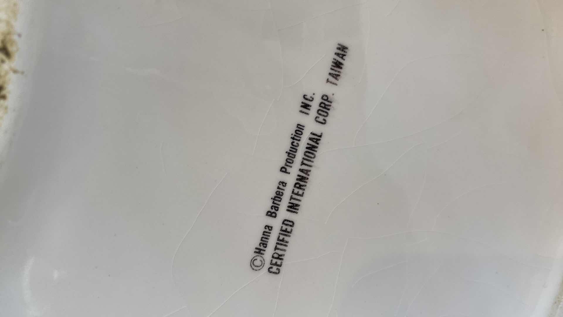 Photo 1 of VINTAGE HANNA BARBERA DINO AND PEBBLES COOKIE JAR 13”