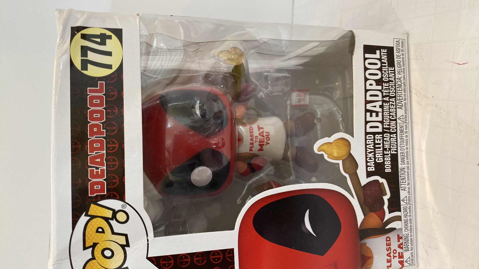 Photo 1 of BLEEDING EDGE GOTH 8” AND DEADPOOL BOBBLE-HEAD