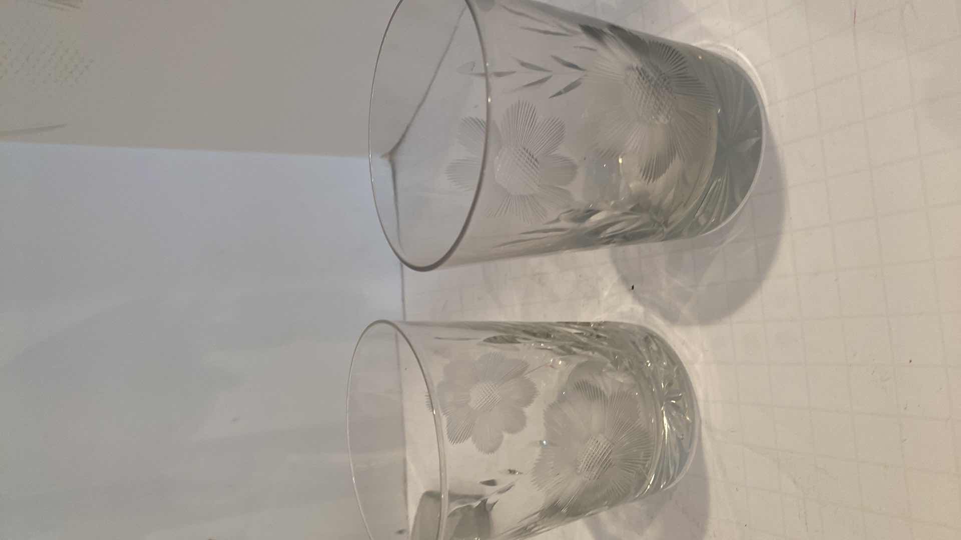 Photo 1 of VINTAGE LEADED CRYSTAL TALLEST 16”