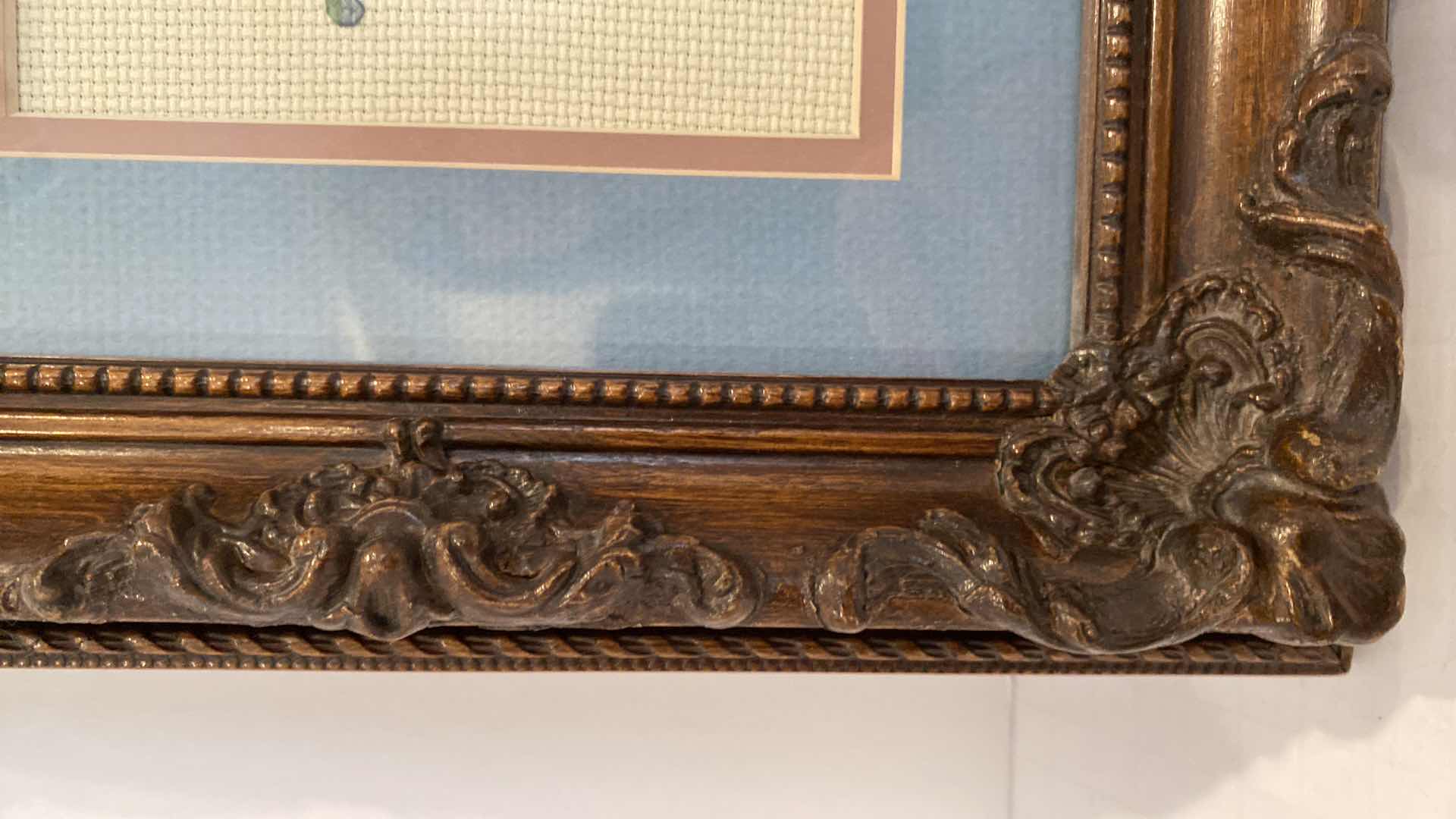 Photo 1 of WOOD FRAMED NEEDLEPOINT HOME SWEET HOME 13” X 11”