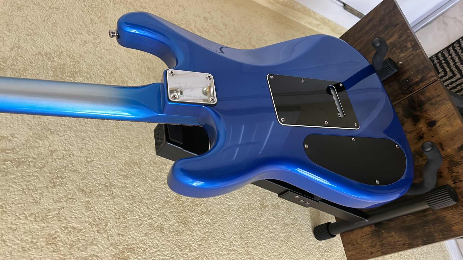 Photo 1 of GIGLIOTTI SIGNED BONAMASSA BLUE ELECTRIC GUITAR