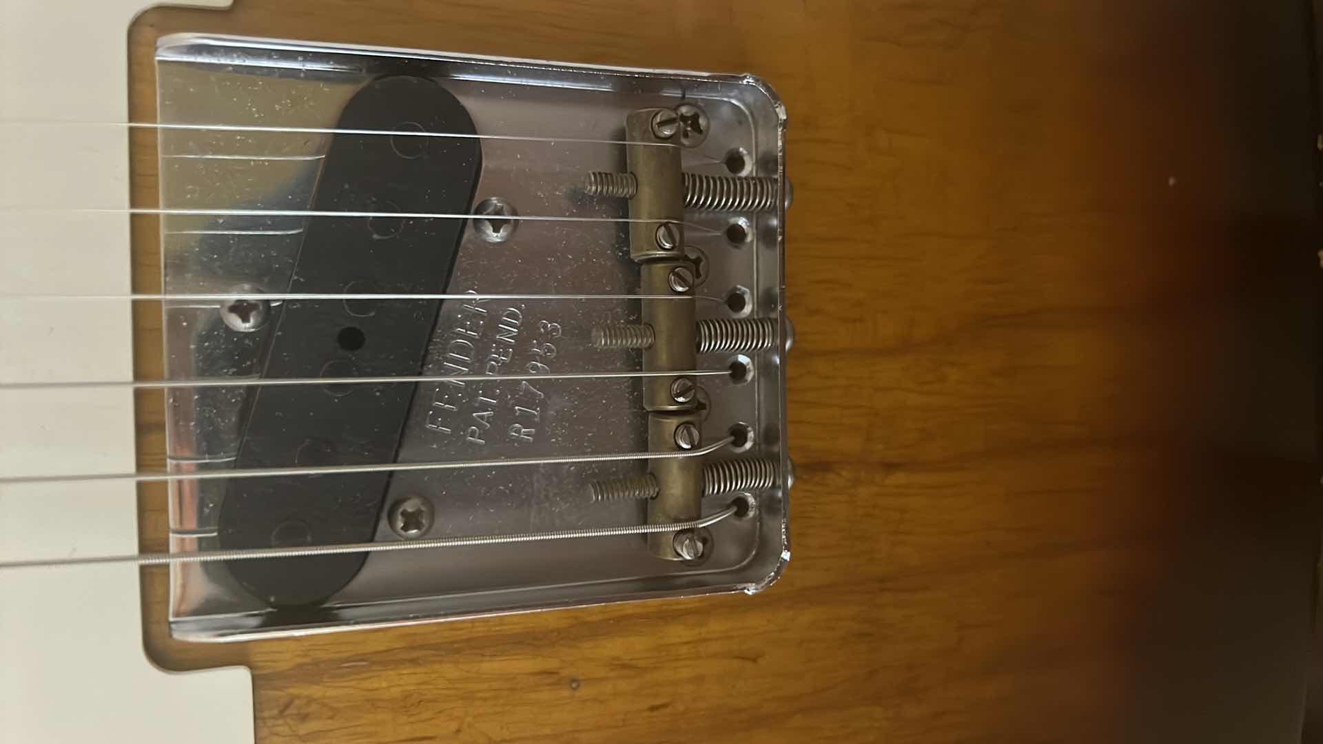 Photo 8 of FENDER CUSTOM SHOP JOE BONAMASSA VINTAGE COLLECTOR SERIES 1955 MASTERBUILT BY YURIY SHISHKOV 2-TONE SUNBURST TELECASTER SIGNED GUITAR W COA & ACCESSORIES