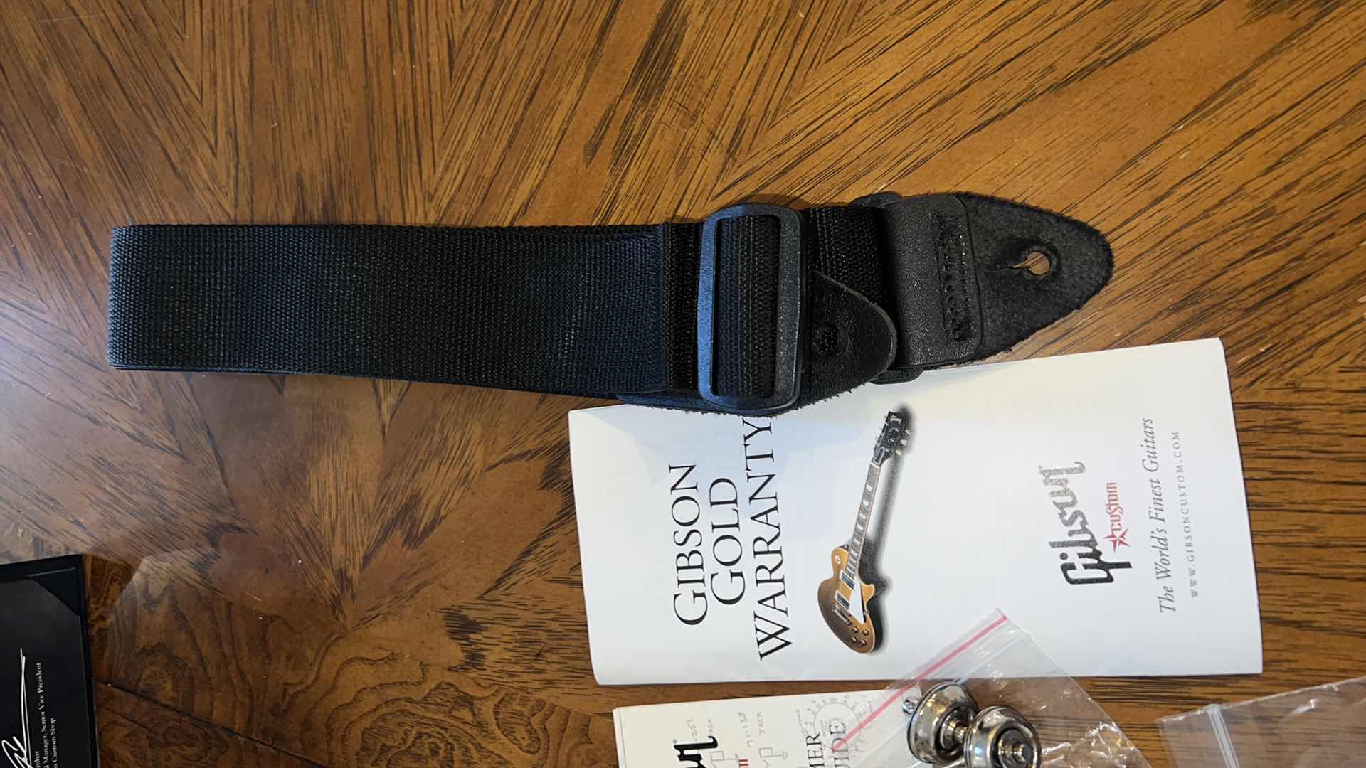 Photo 16 of GIBSON CUSTOM INSPIRED BY SERIES JOE BONAMASSA AGED “LES PAUL” GOLDTOP 026 SIGNED GUITAR W COA & ACCESSORIES