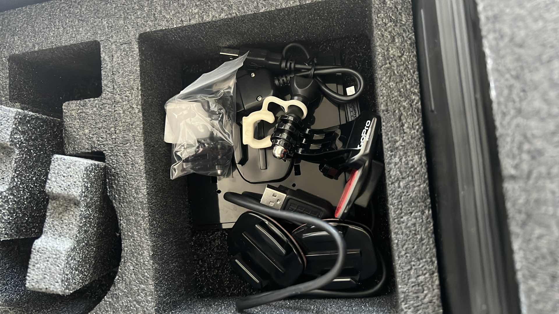 Photo 10 of GO PRO HERO 3+ W ACCESSORIES & BLACK HARDCOVER STORAGE CASE