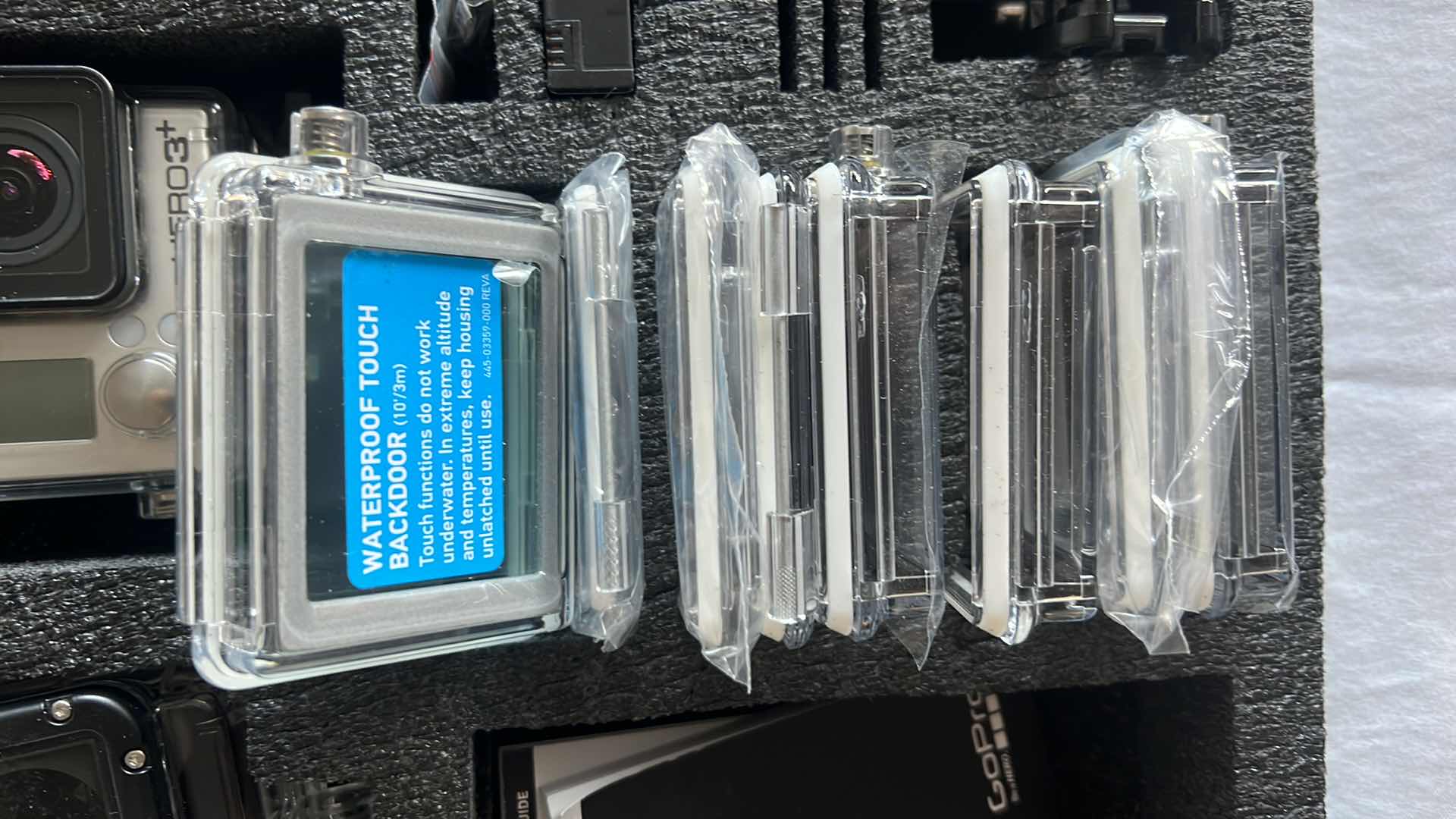 Photo 11 of GO PRO HERO 3+ W ACCESSORIES & BLACK HARDCOVER STORAGE CASE